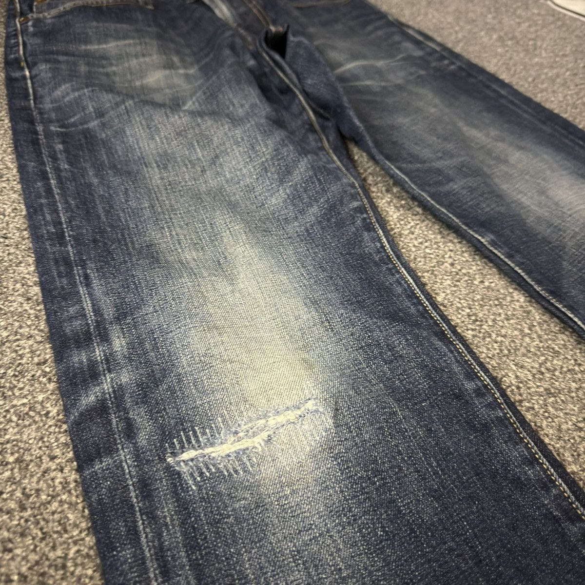 Undercover × Uniqlo 🔥🇯🇵 Vintage Y2K Japanese Uniqlo UJ Kaihara Denim Jeans Size US 31 - 5 Thumbnail