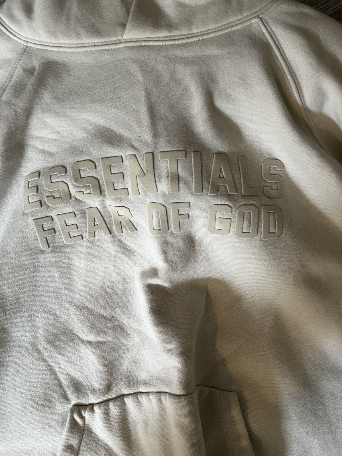 Essentials Essentials fear of god egg shell hoodie Size US XL / EU 56 / 4 - 4 Thumbnail