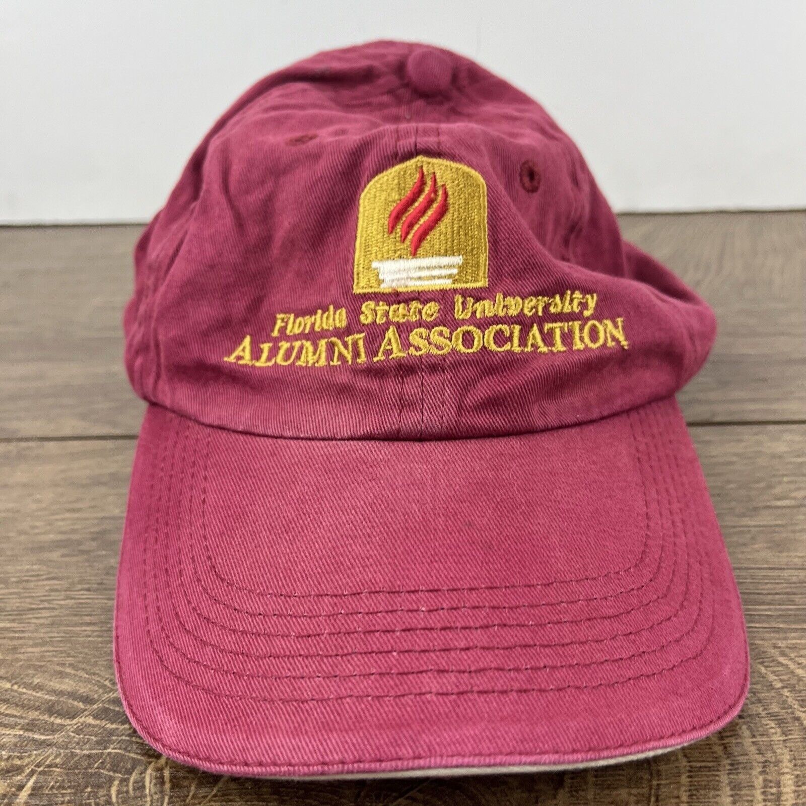 Other Florida State University Hat Alumni Association Hat Red Adju Size ONE SIZE - 5 Thumbnail