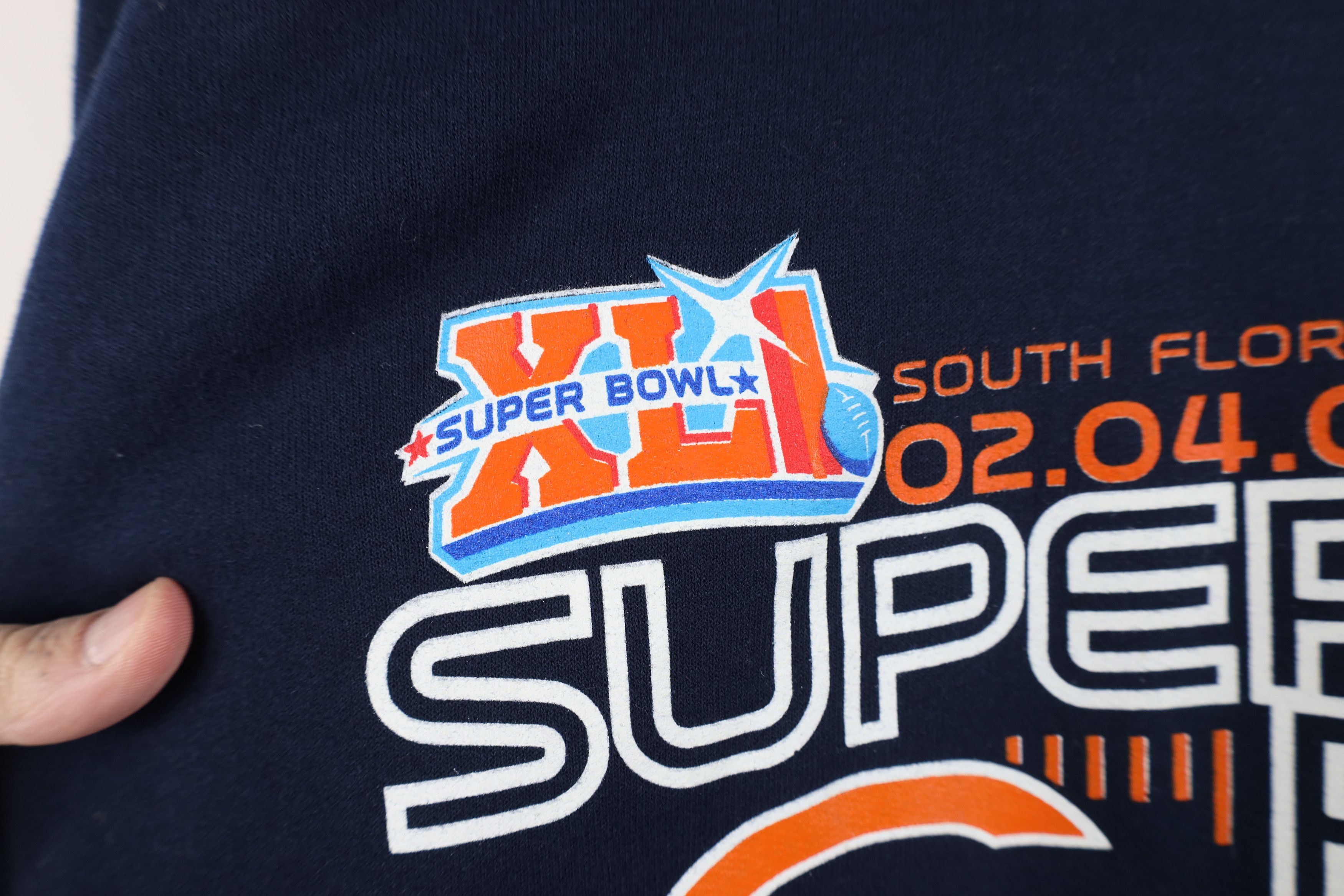 Vintage Deadstock Vintage Y2K XLI Chicago Bears Football Hoodie Blue Size US XL / EU 56 / 4 - 6 Thumbnail
