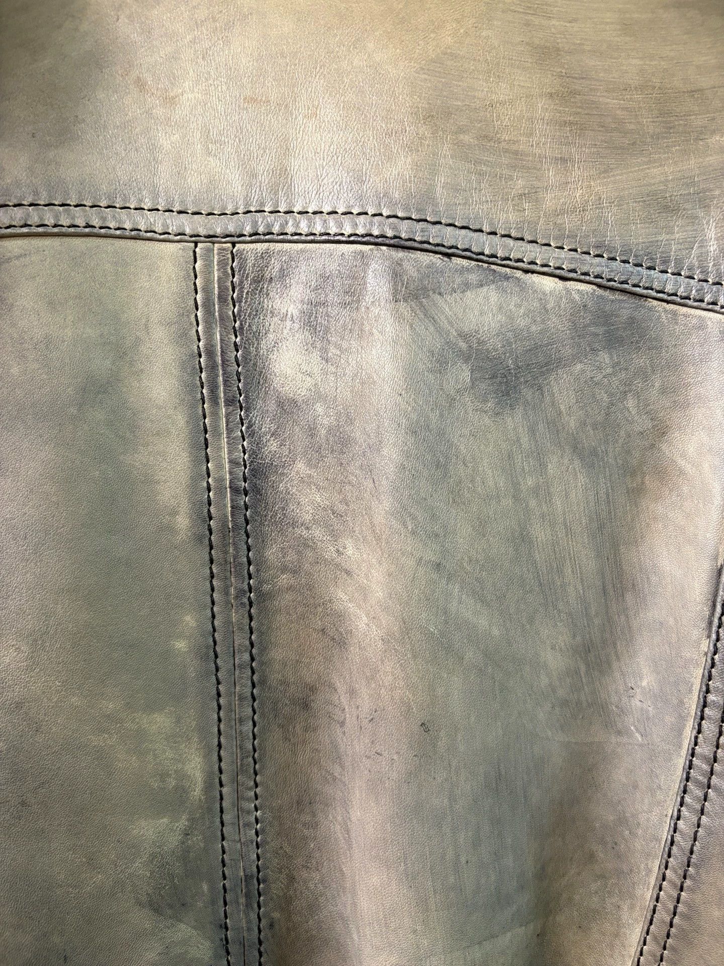Dolce & Gabbana Dolce&Gabbana 10s Aged Lambskin Leather Jacket Size US S / EU 44-46 / 1 - 3 Thumbnail