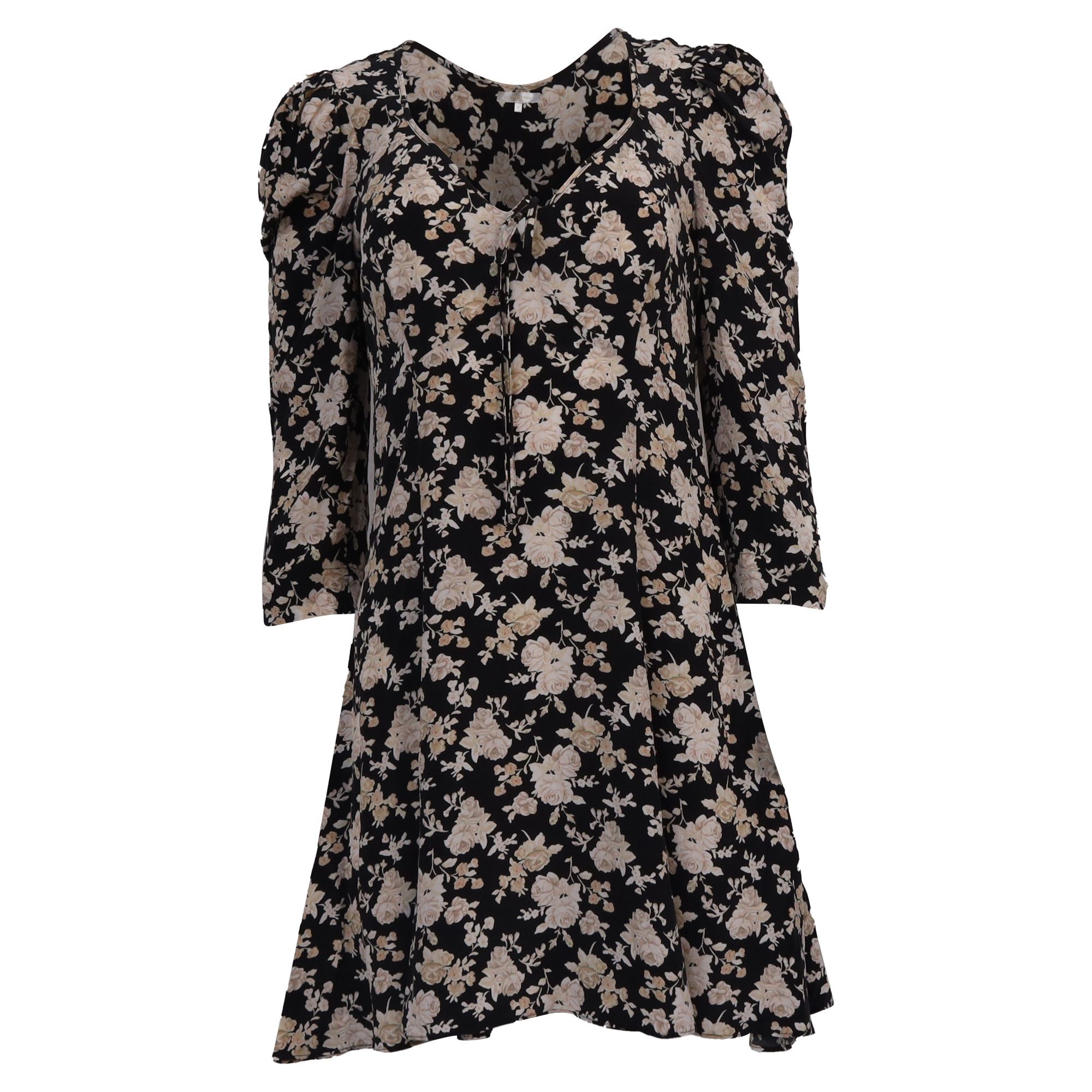 LoveShackFancy Loveshackfancy Juree Floral-Print Mini Dress in Multicolor Size XS / US 0-2 / IT 36-38 - 1 Thumbnail