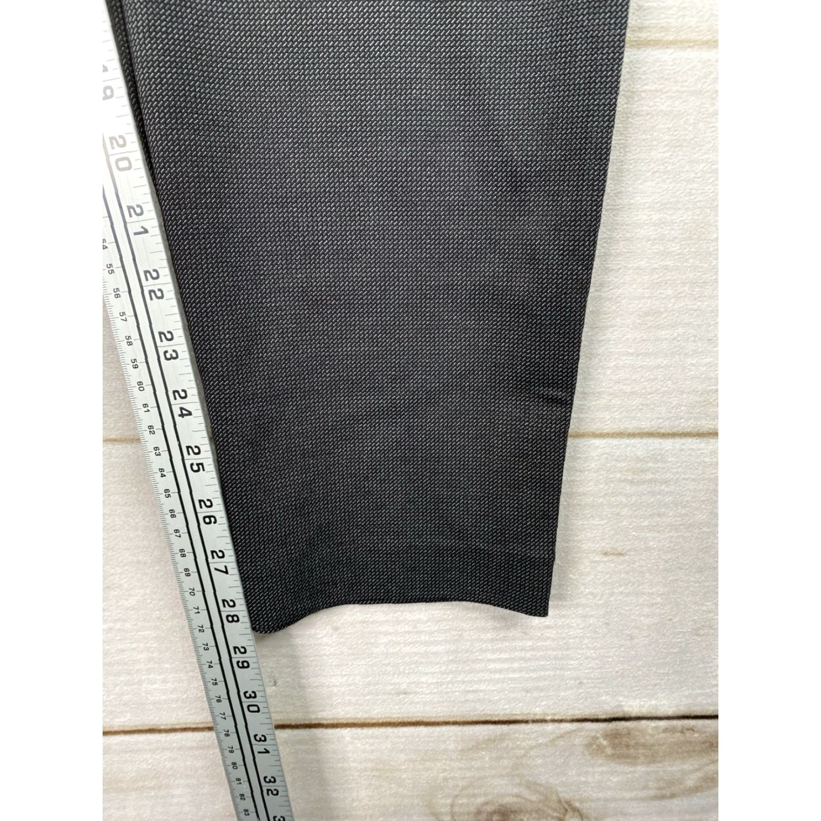 Vintage Dalia Pants Women's XXL Black Combo Pockets Built-In Tummy Control Pull-On Geometric Ponte 29 In Inseam City Casual Sl- Slimming, Stretch NWT Size 40" / US 18 - 7 Thumbnail
