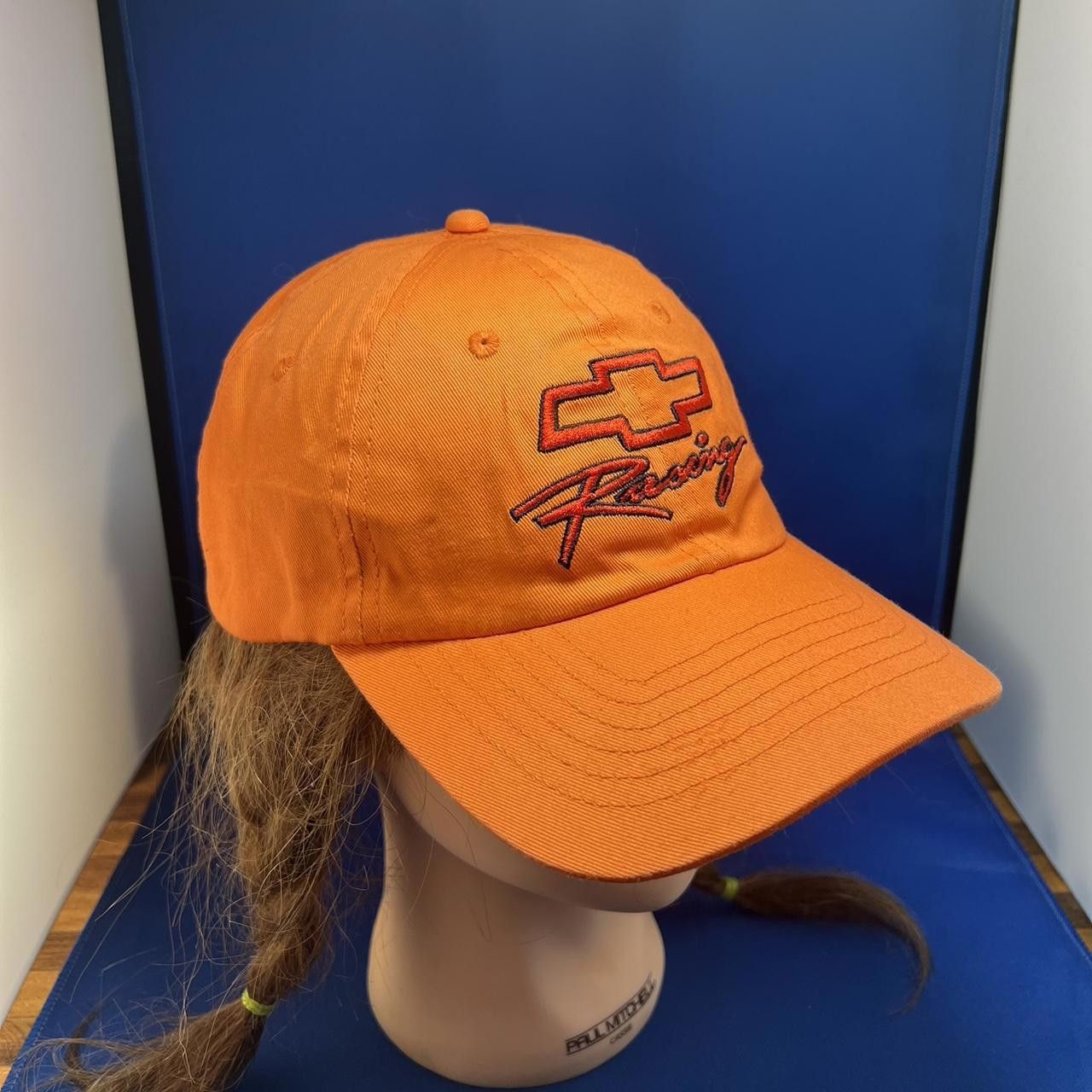 Designer Chevrolet Racing Orange Cap Size ONE SIZE - 3 Thumbnail
