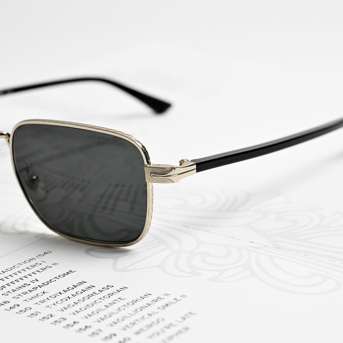 Montblanc MONBLANC MB0339S SUNGLASSES Size ONE SIZE - 3 Thumbnail