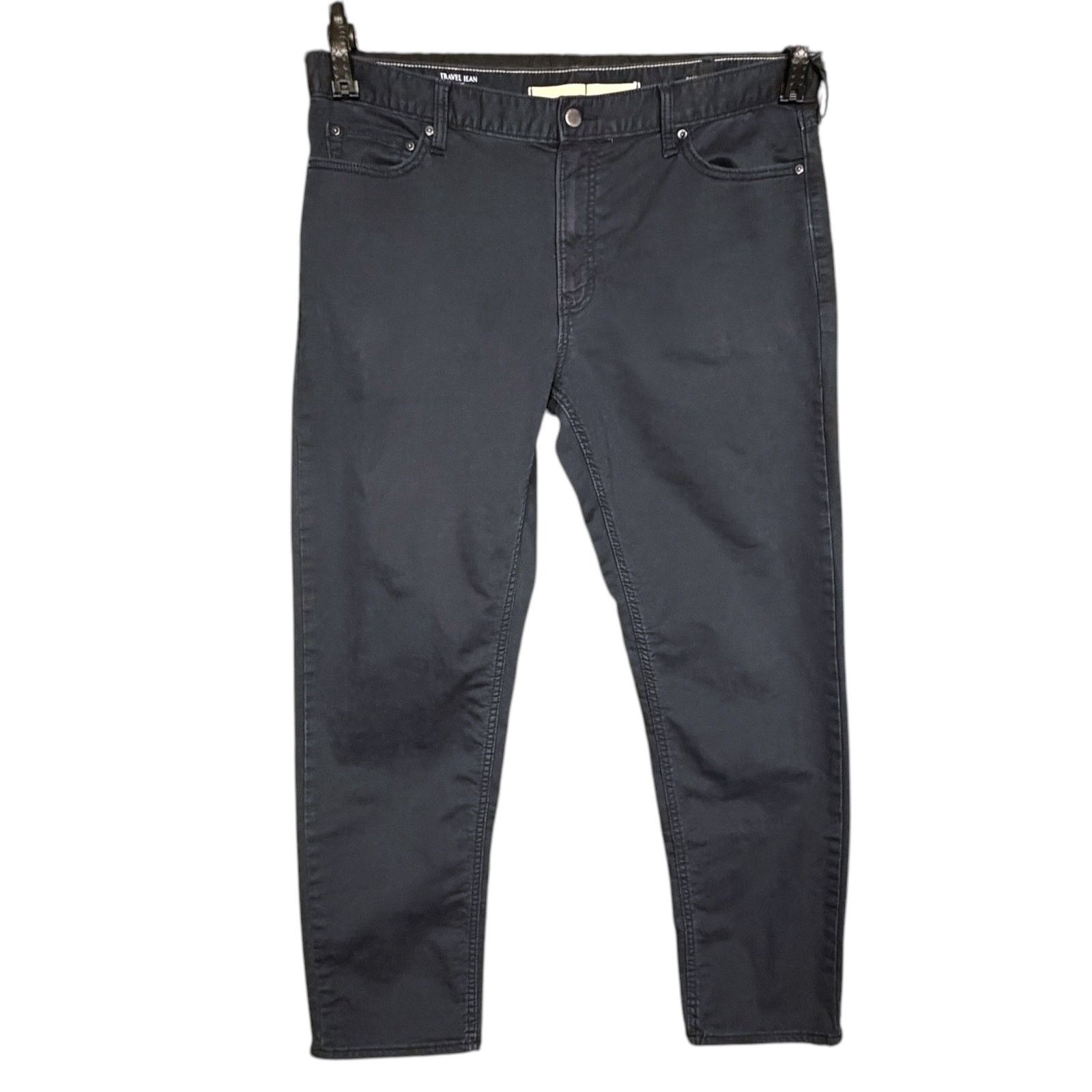 Banana Republic Banana Republic Men's 38x32 Navy Slim Straight Travel Jeans Size US 38 / EU 54 - 11 Thumbnail