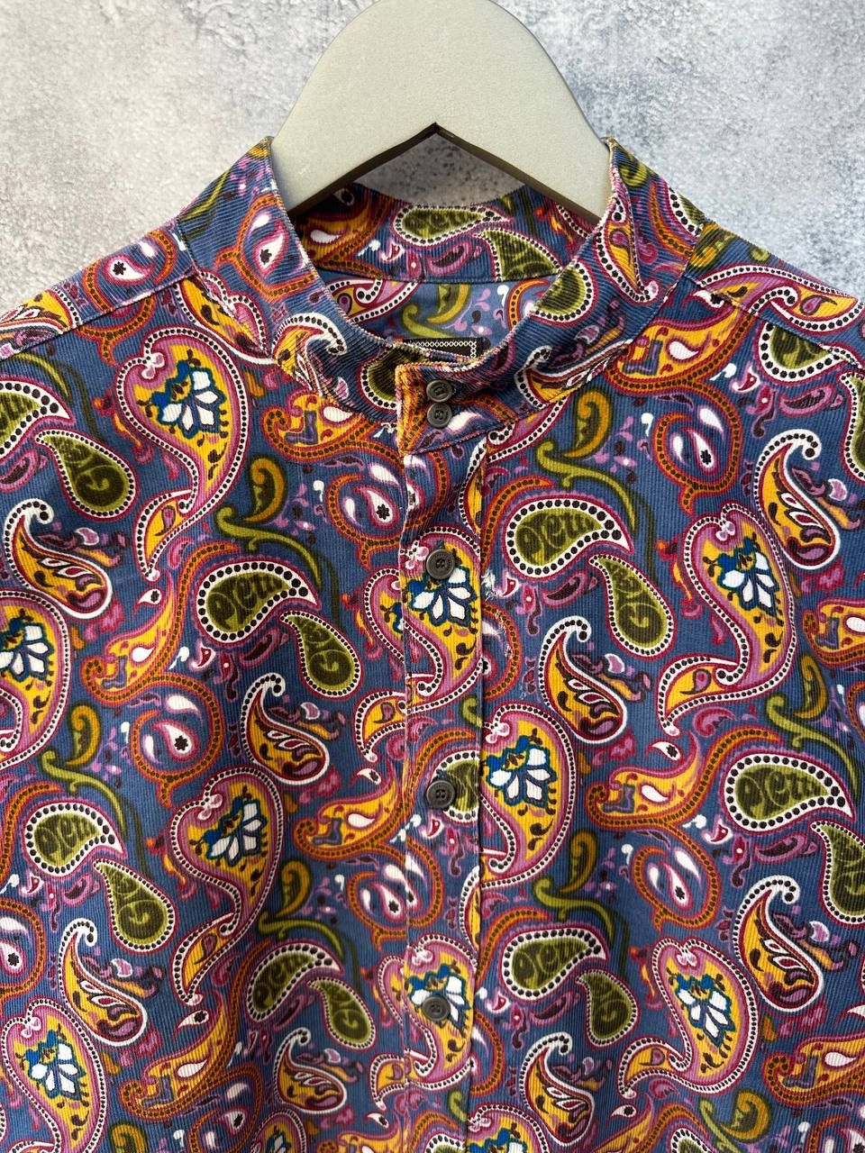 Pretty Green Pretty Green Paisley Button Up Flannel Shirt Vintage Size US M / EU 48-50 / 2 - 5 Thumbnail