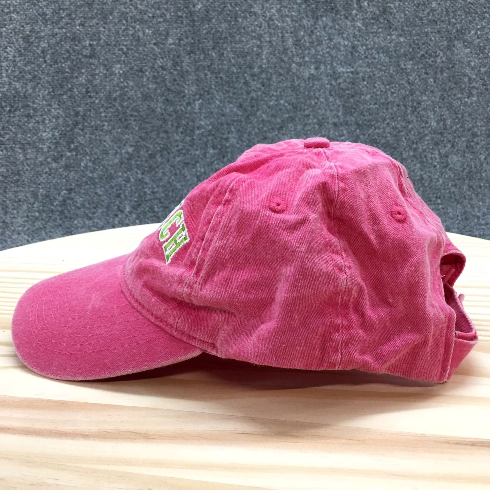 Pinko ESY Baseball Hat Womens Pink Miami Beach Florida OS Adjustable Embroidered Logo Size ONE SIZE - 5 Thumbnail