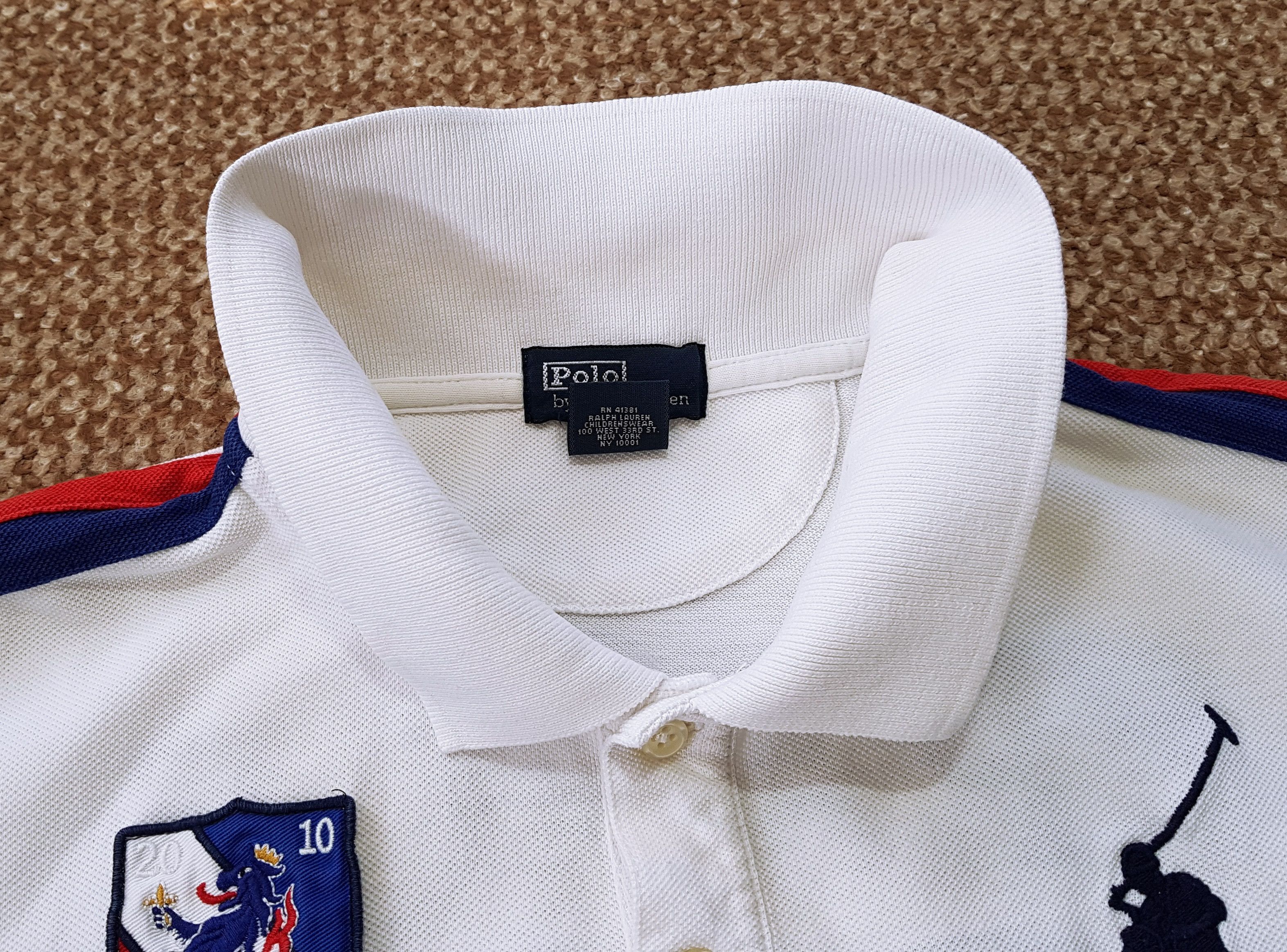Polo Ralph Lauren Ralph Lauren Polo Vintage #35 France Big Pony Shirt sz S Size US S / EU 44-46 / 1 - 13 Thumbnail