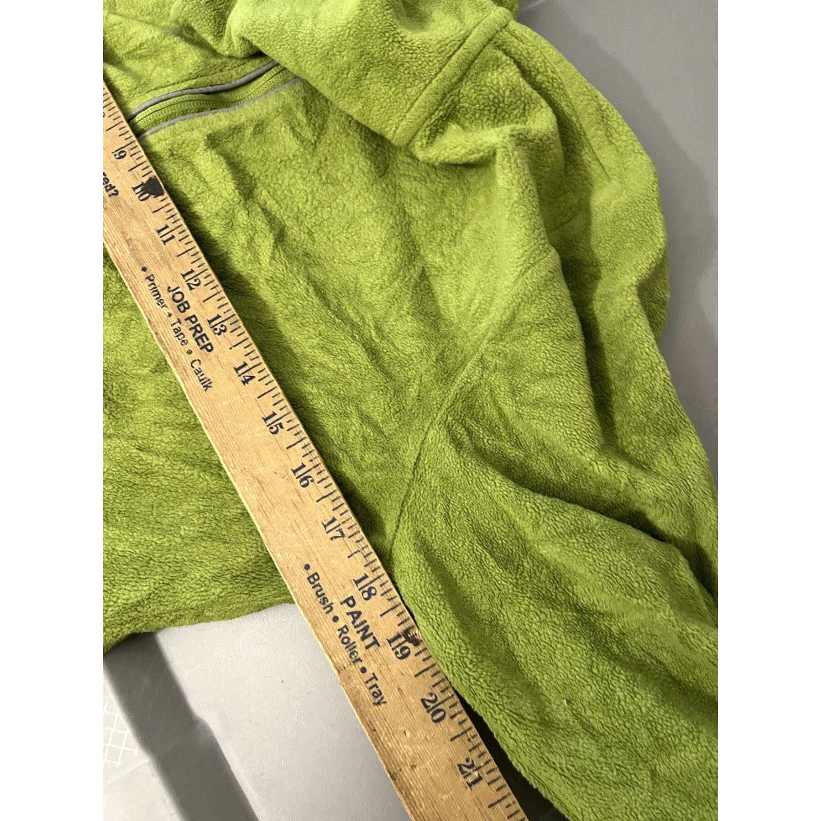 Calvin Klein Calvin Klein Sweater Women Large Green Fleece Performance Full Zip Jacket Size L / US 10 / IT 46 - 5 Thumbnail