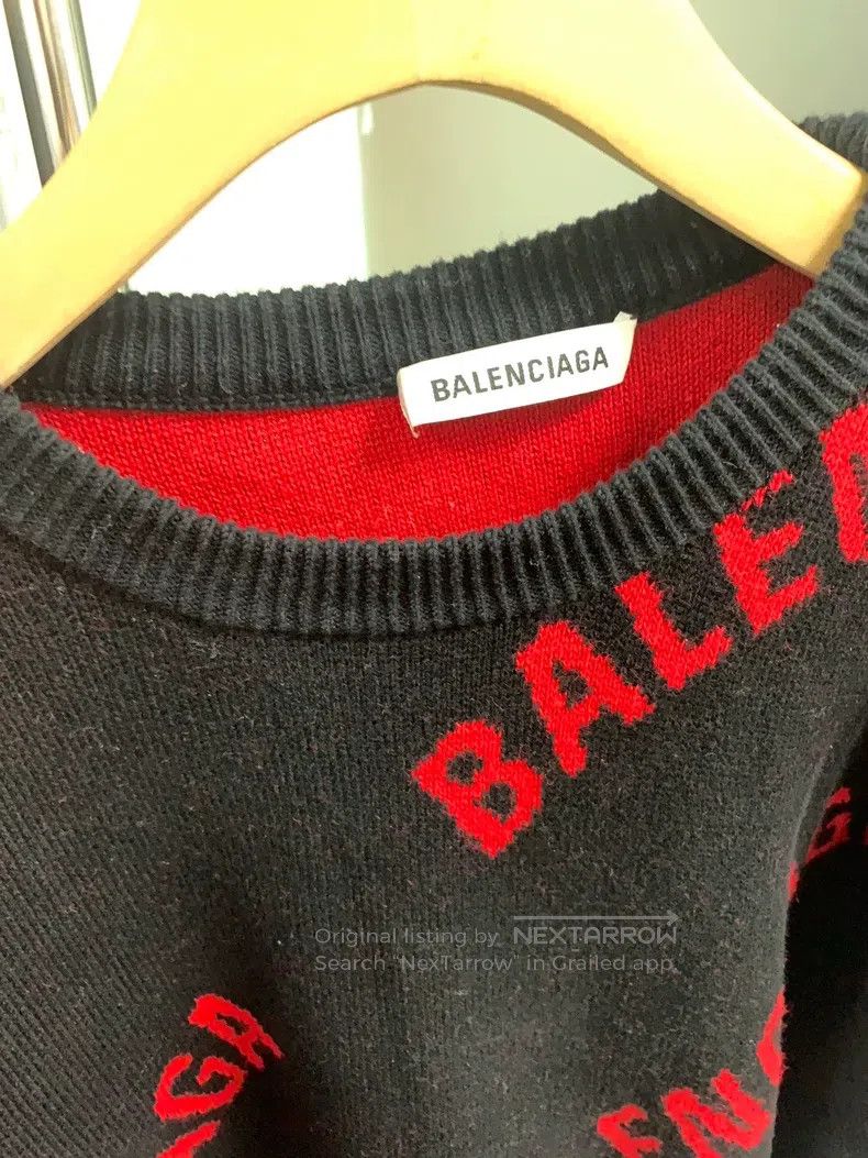 Balenciaga Balenciaga Black Camo Print Sweater XS Size Size US XS / EU 42 / 0 - 5 Thumbnail