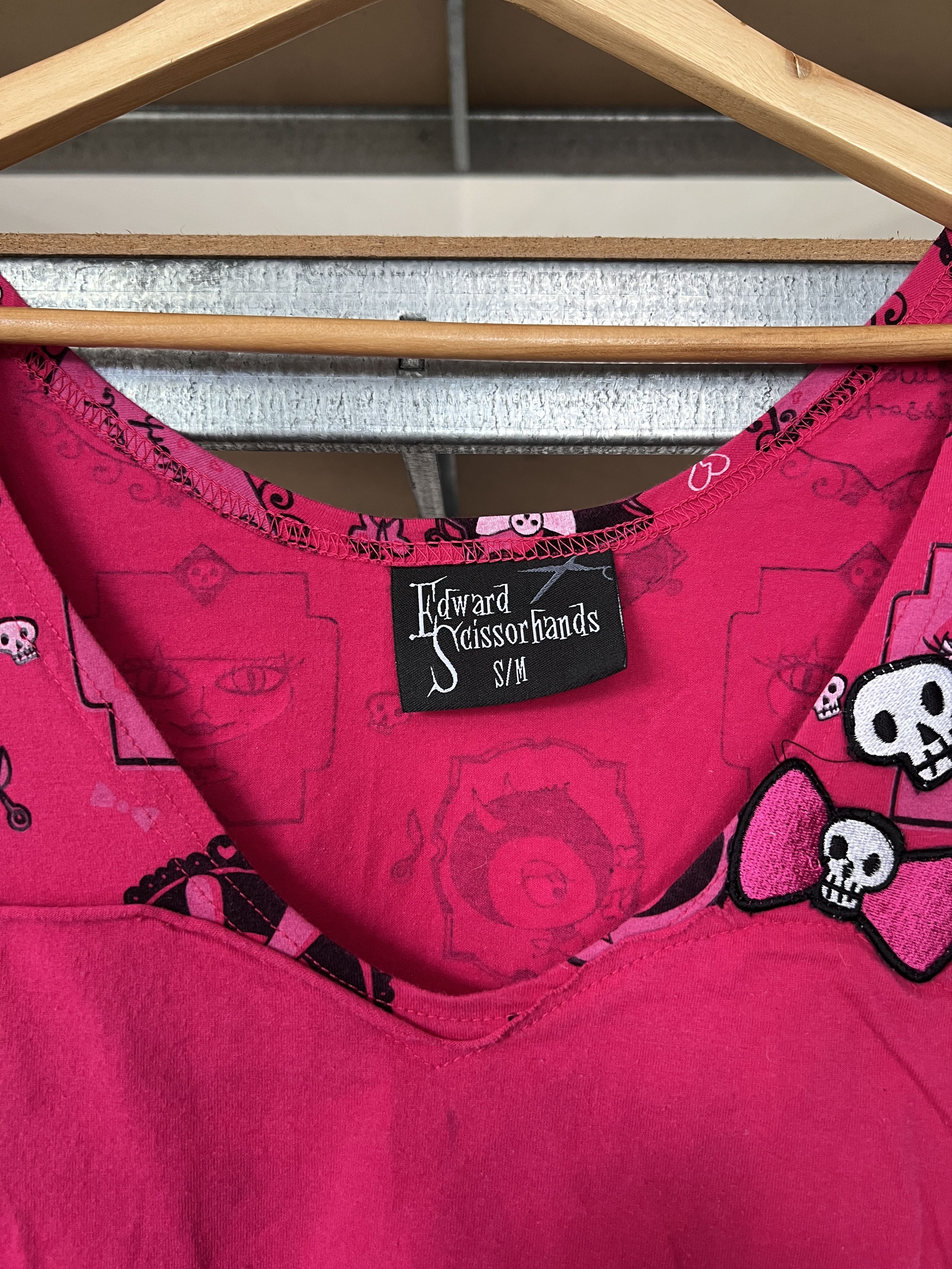 Vintage Edward Scissorhands Vintage Cute Cartoon Y2K Tank top shirt Size M / US 6-8 / IT 42-44 - 3 Thumbnail