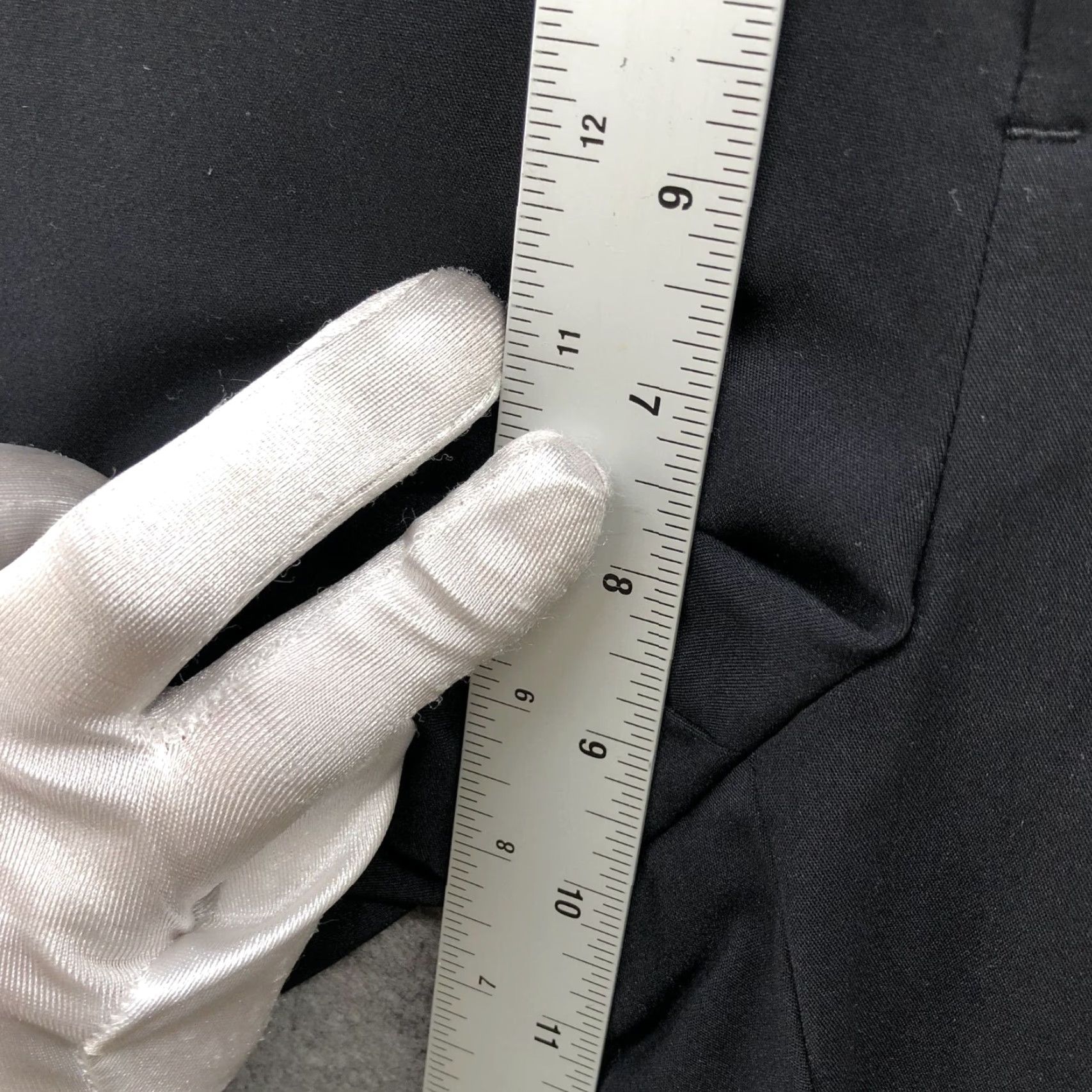 Banana Republic Banana Republic Jackson Fit Dress Pants Womens 2S Black Slim Straight Mid Rise Size 26" / US 2 / IT 38 - 6 Thumbnail