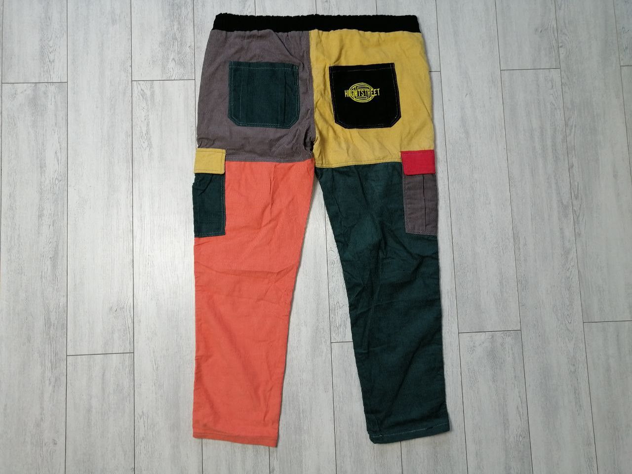 Japanese Brand Stussy x Coursemys Corduroy Patchwork Cargo Pants Size US 38 / EU 54 - 7 Thumbnail