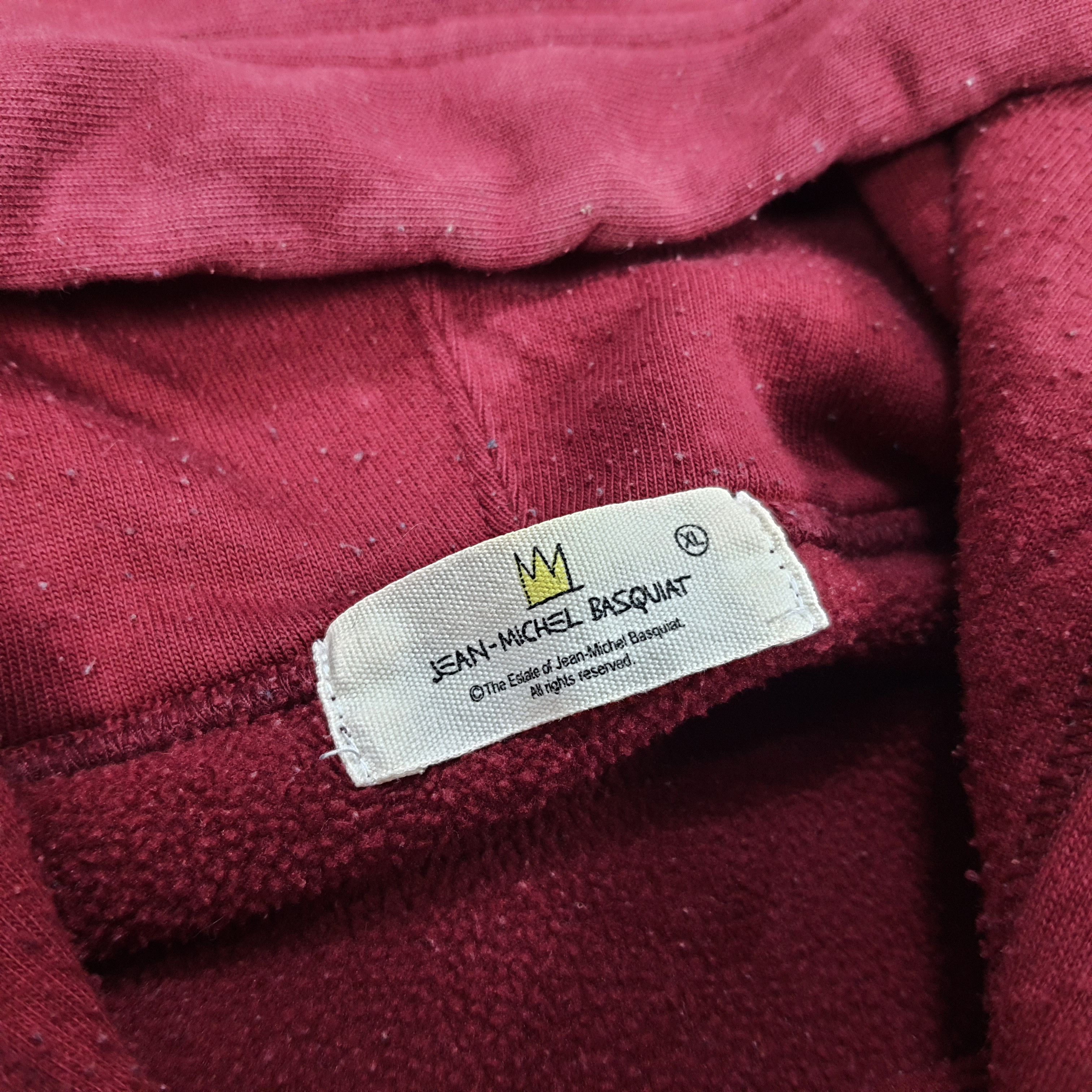 Jean-Michel Basquiat × Vintage Vintage Jean Michel Basquiat Streetwear Designer Hoodie Size US XL / EU 56 / 4 - 6 Thumbnail