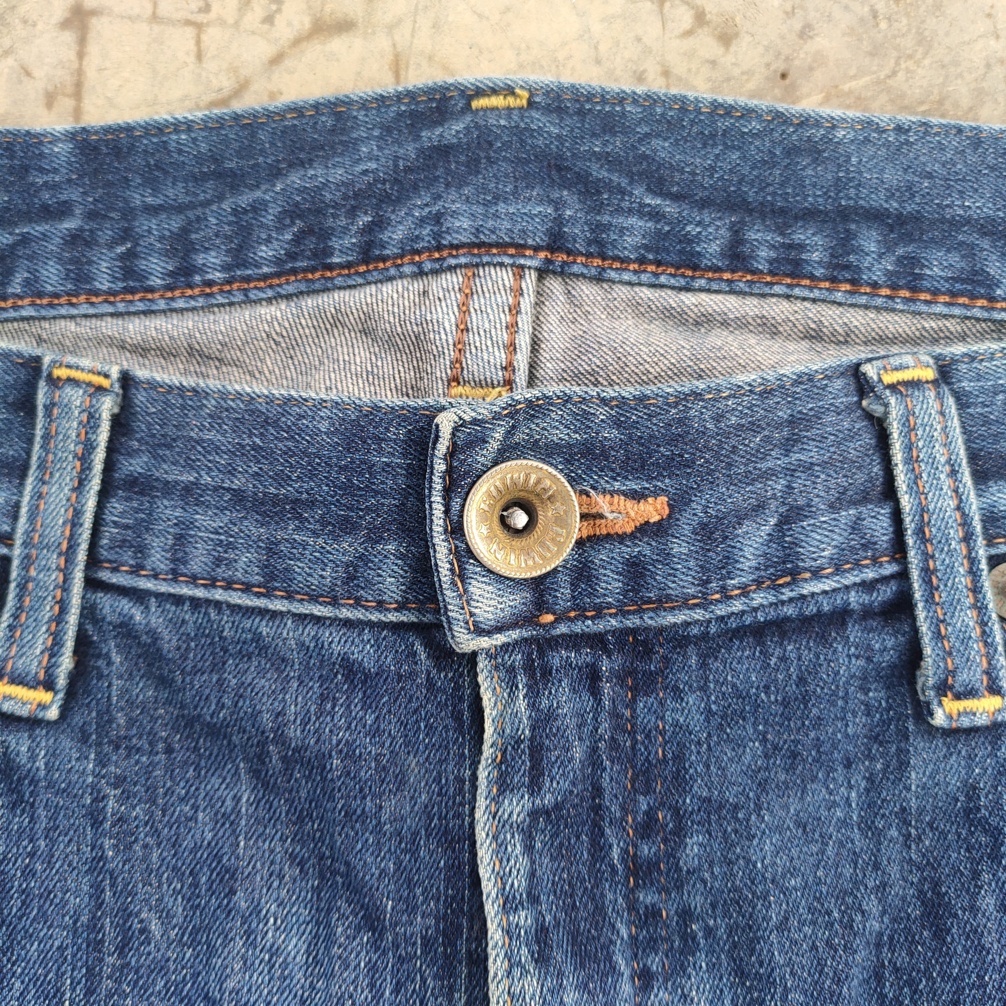 Edwin vintage Edwin faded distressed denim jeans pants Size US 38 / EU 54 - 9 Thumbnail