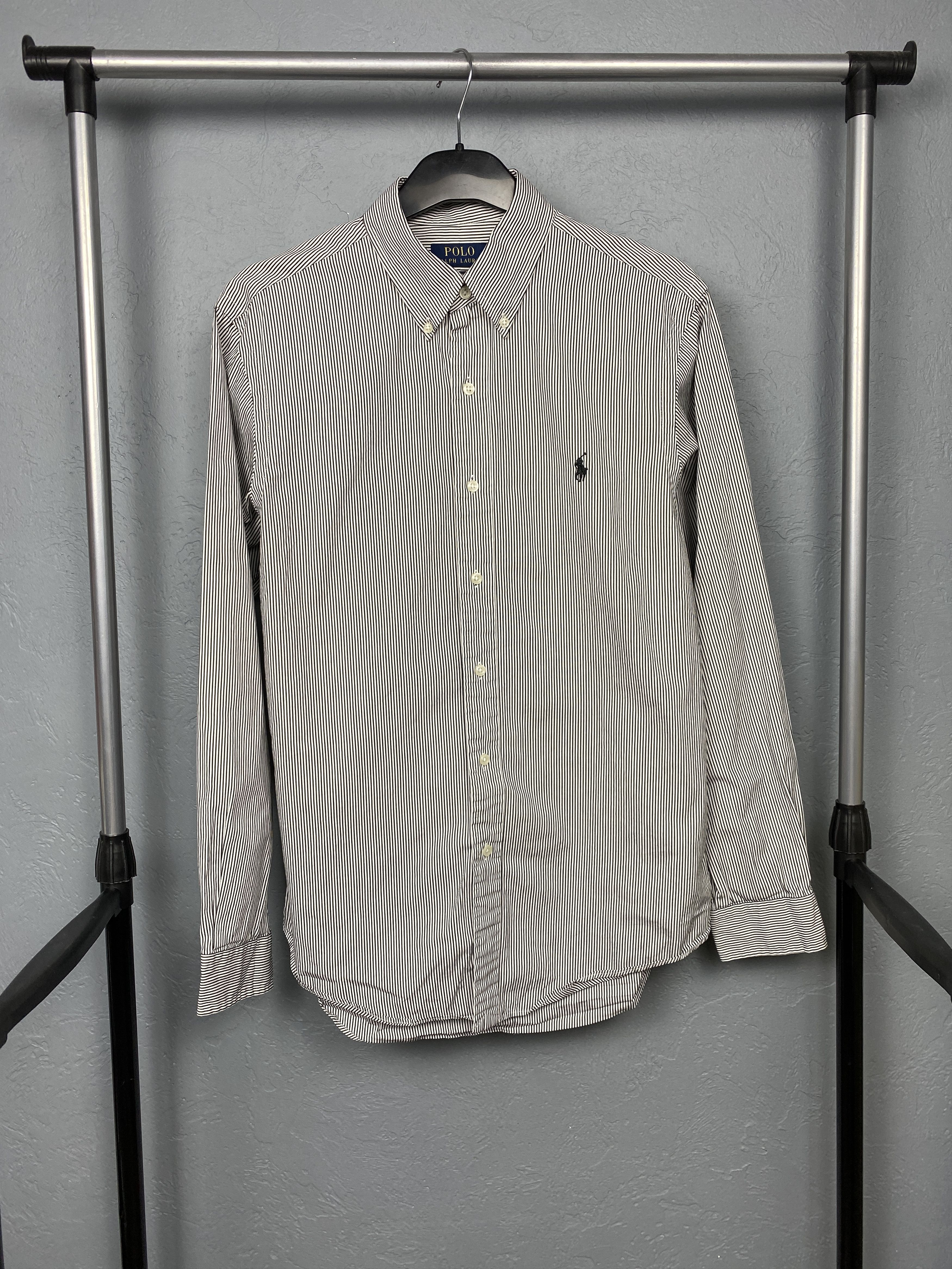 Polo Ralph Lauren Polo Ralph Lauren Vintage Mens Striped Shirt Size US M / EU 48-50 / 2 - 1 Thumbnail