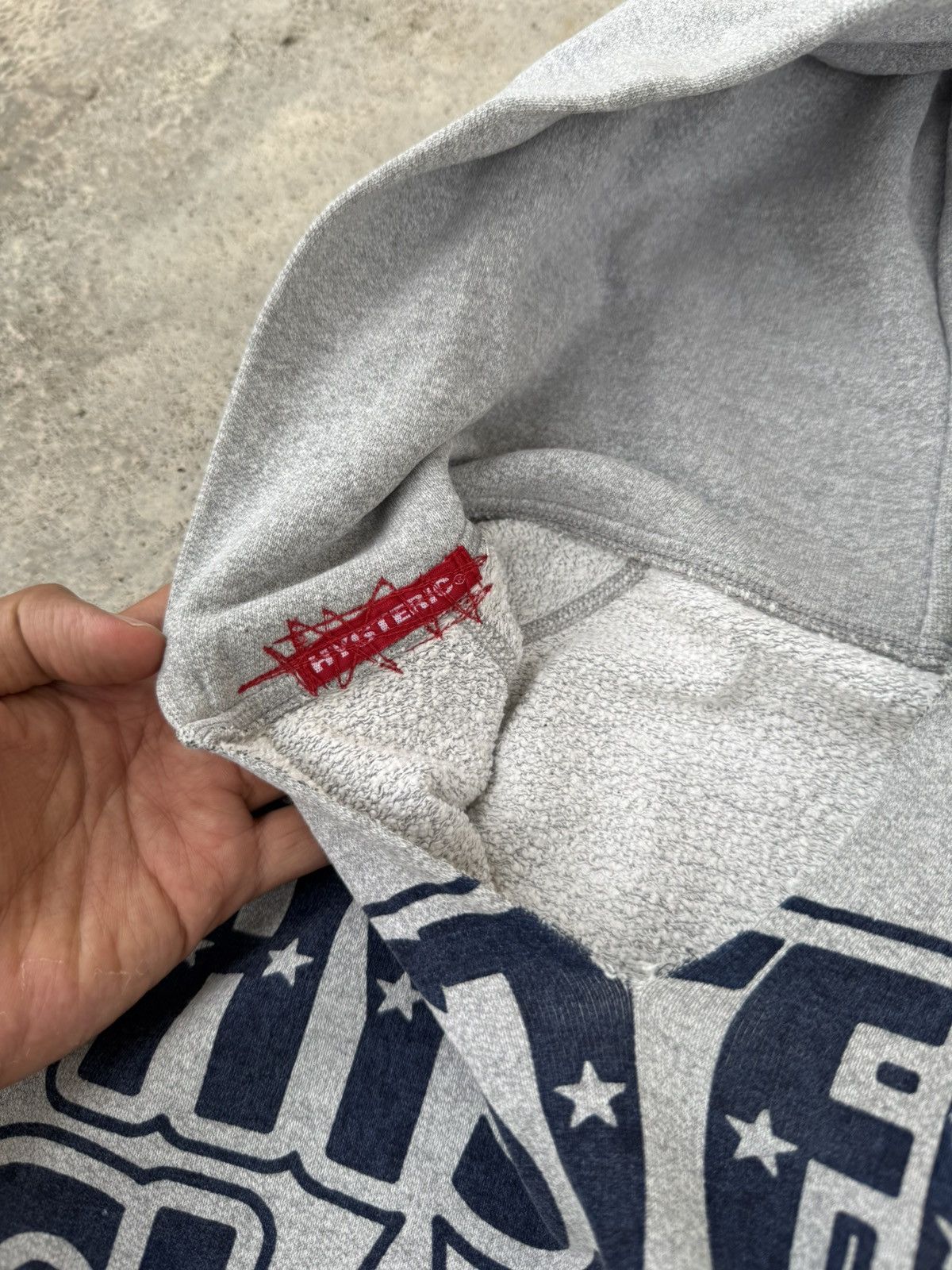 Hysteric Glamour × Vintage Distressed Hysteric Glamour Hard Star Grunge Hoodie Size US S / EU 44-46 / 1 - 8 Thumbnail