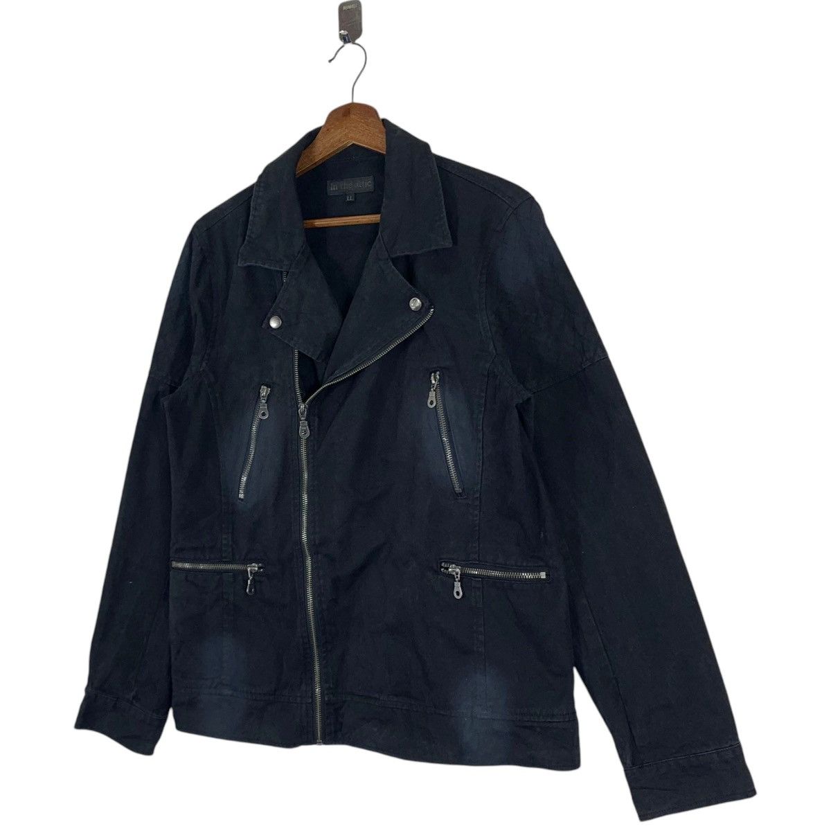 In The Attic × Japanese Brand × Vintage VINTAGE IN THE ATTICS BIKERS COTTON JACKET Size US L / EU 52-54 / 3 - 2 Thumbnail