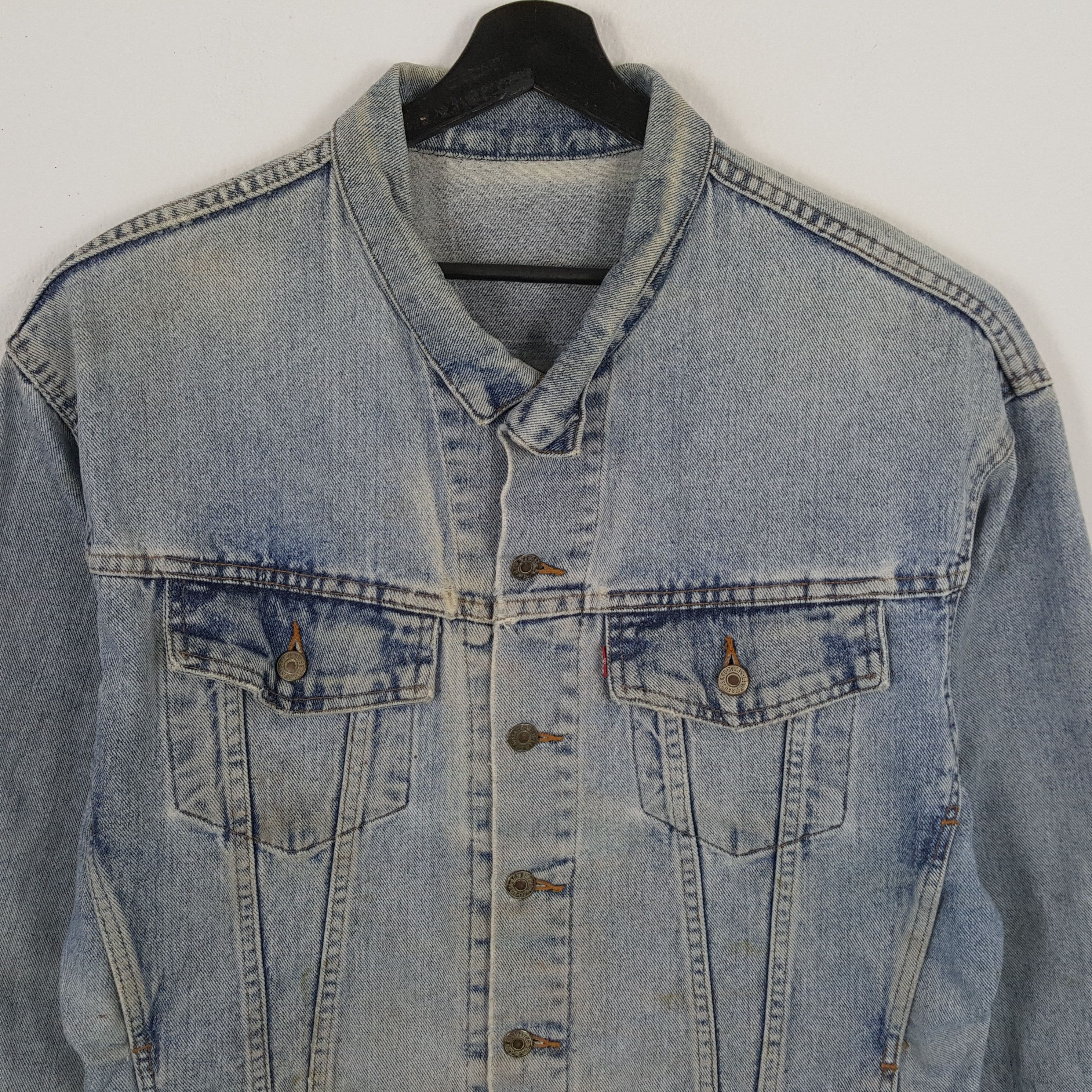 Levi's × Vintage LEVIS X Number Nine Custom Art Style Streetwear Jacket Size US L / EU 52-54 / 3 - 4 Thumbnail