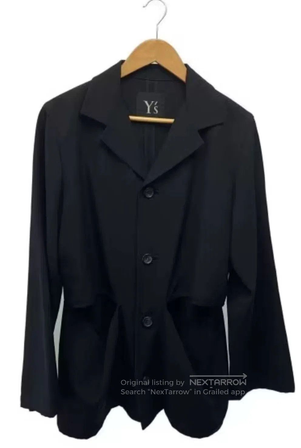 Yohji Yamamoto Y's Yohji Yamamoto Wool Tailored Jacket. Size US XS / EU 42 / 0 - 1 Thumbnail