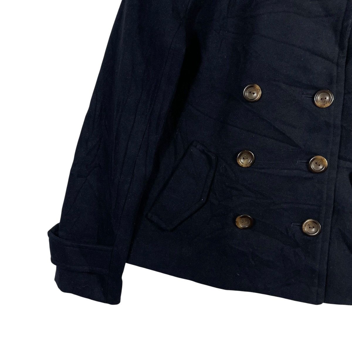 Vintage Vintage Spanish Harem Navy Wool Peacoat Double Breasted Size S / US 4 / IT 40 - 5 Thumbnail