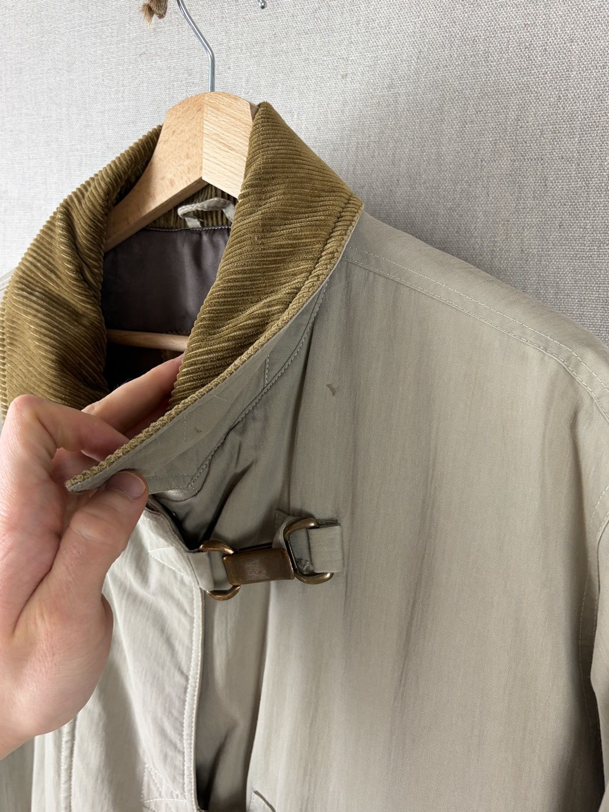 Giorgio Armani Giorgio Armani Fireman Coat Vintage 1980s 1990s metal straps Size US M / EU 48-50 / 2 - 6 Thumbnail