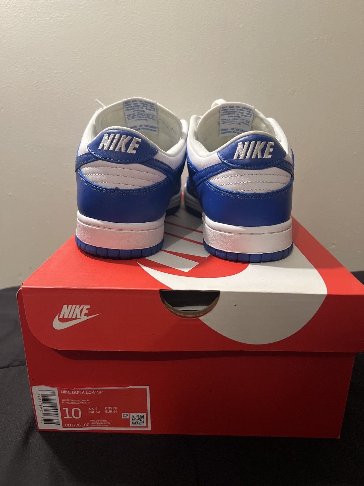 Nike Nike Dunk low Kentucky Size US 10 / EU 43 - 5 Thumbnail