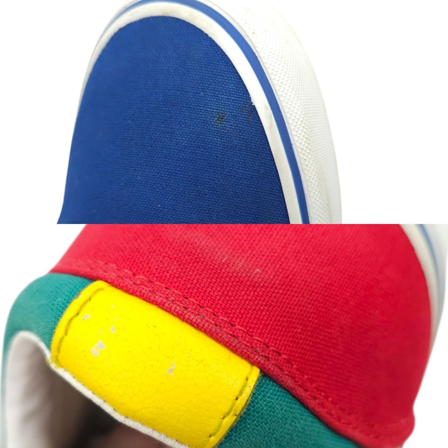 Vans Vans Ward Multi-Color Canvas Sneakers Mens 11 Primary Colors Size US 11 / EU 44 - 5 Thumbnail
