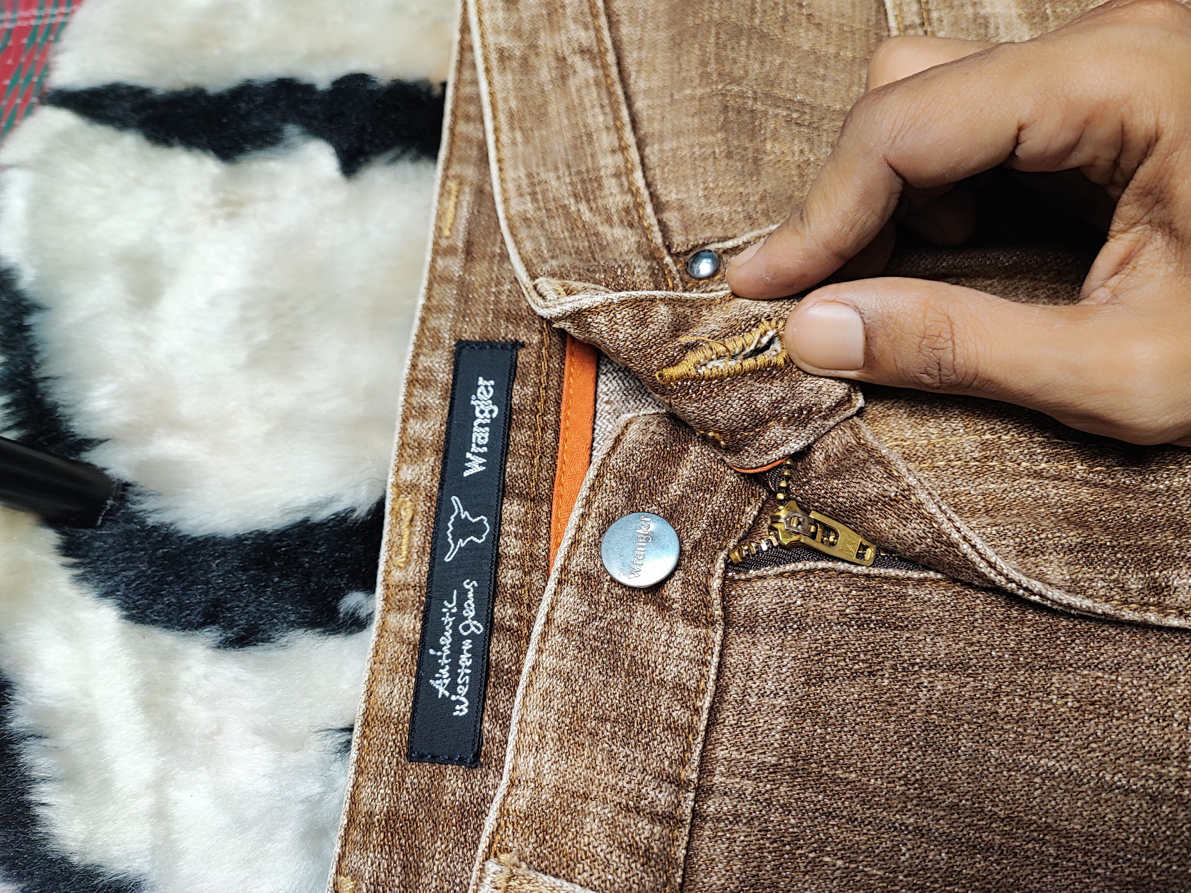 Japanese Brand × Wrangler Rusty Jeans Wrangler Distress Size US 30 / EU 46 - 9 Thumbnail