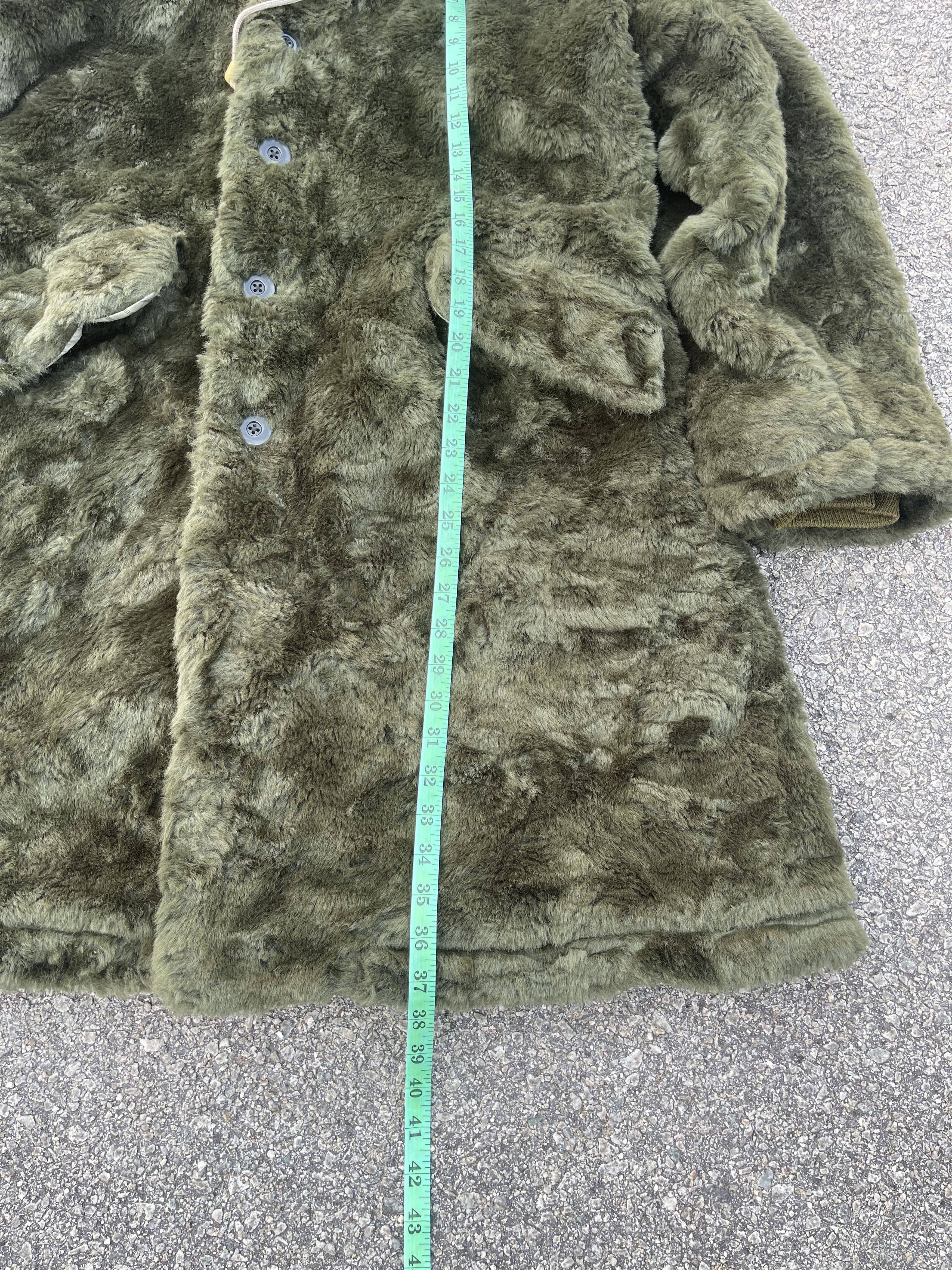 Dry Bones × If Six Was Nine × Sun Surf Vtg Dry Bones Heavy Fur Parka Green Jacket size L Size US L / EU 52-54 / 3 - 7 Thumbnail