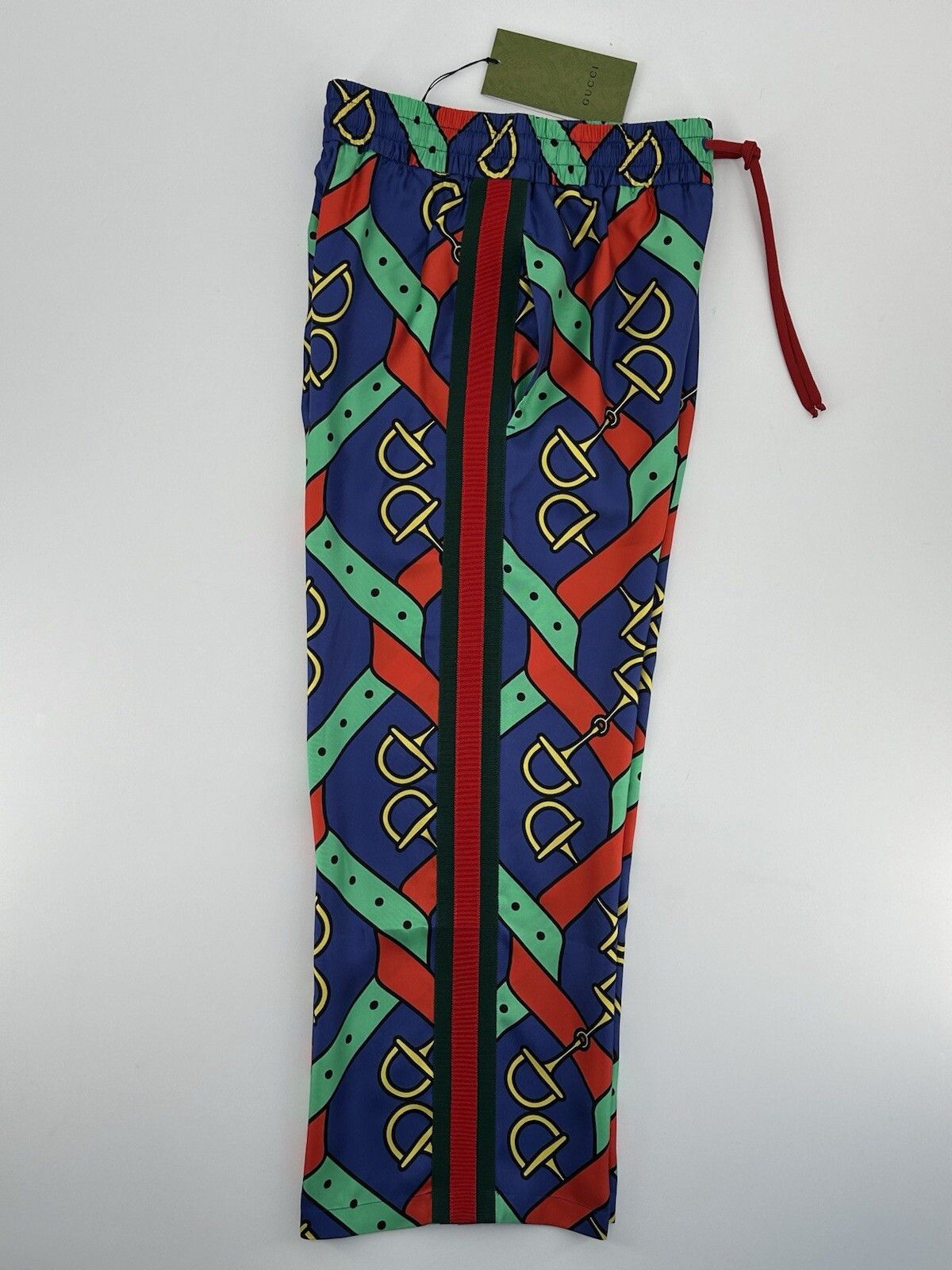 Gucci New Silk Pants Woman Gucci Size-S Size 27" / US 4 / IT 40 - 9 Thumbnail