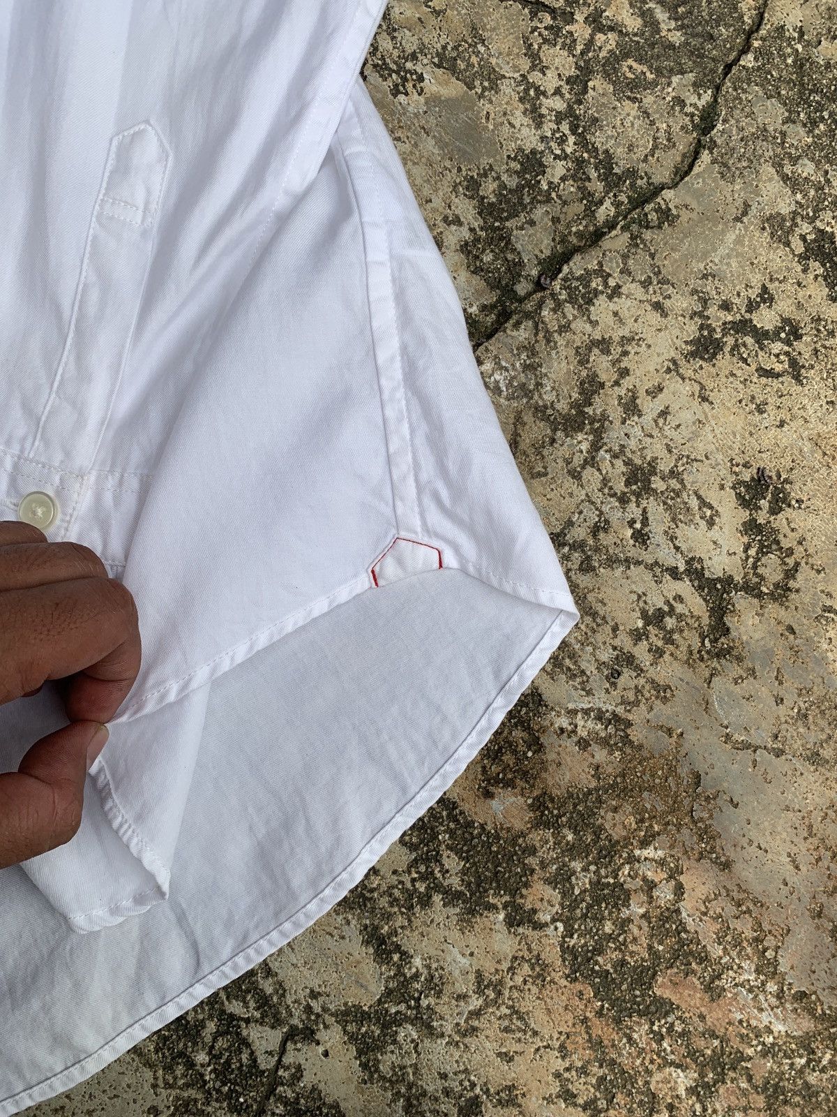 Uniqlo Uniqlo x Ines De La Fressange Ruffle Trim Office Shirt Size S / US 4 / IT 40 - 5 Thumbnail