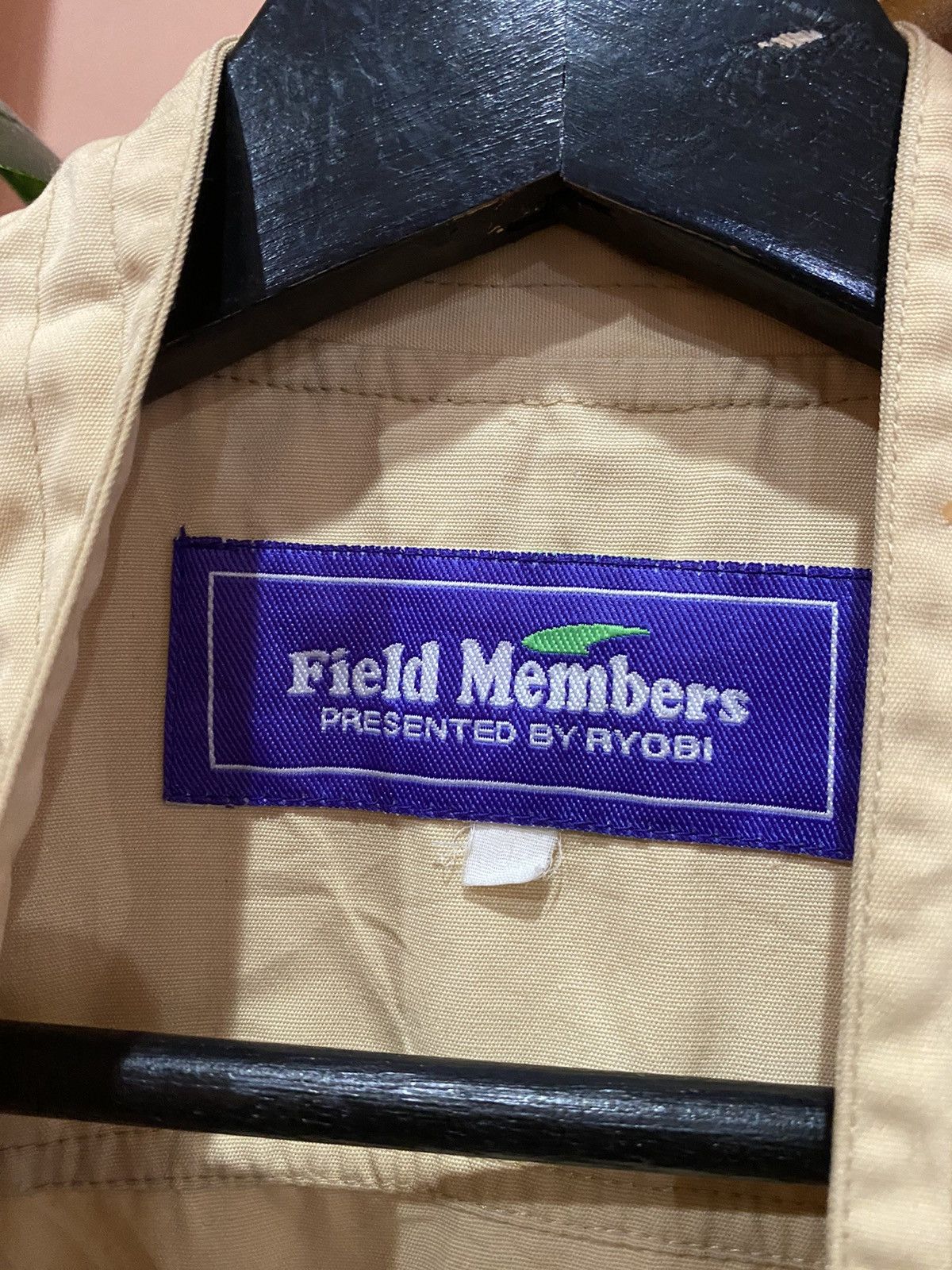 Japanese Brand × Vintage Field Members Beige Utility Vest - Ryobi Design Size US M / EU 48-50 / 2 - 4 Thumbnail