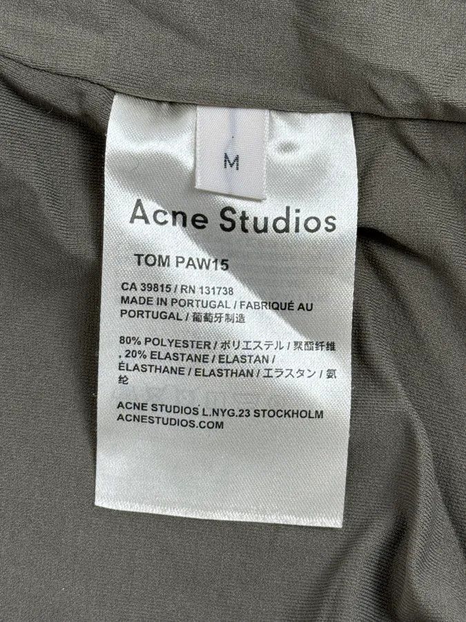 Acne Studios AW2015 Acne Studios Light Khaki Green Bomber Jacket Size US M / EU 48-50 / 2 - 10 Thumbnail