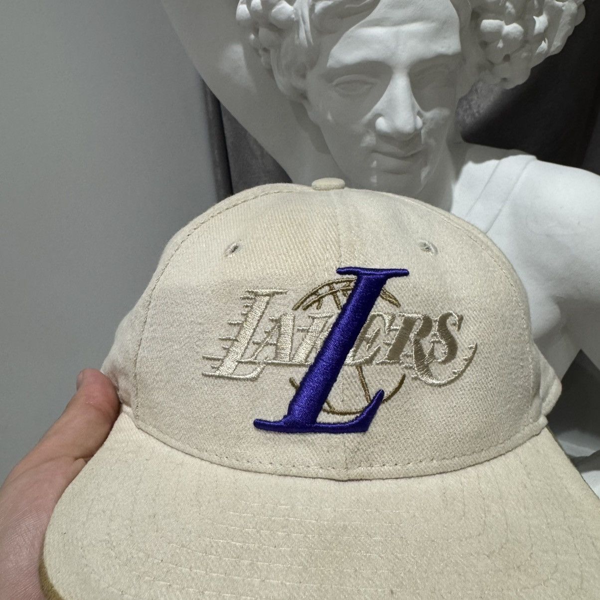 New Era Vintage New Era 90s Los Angeles Lakers Cap Size ONE SIZE - 2 Thumbnail