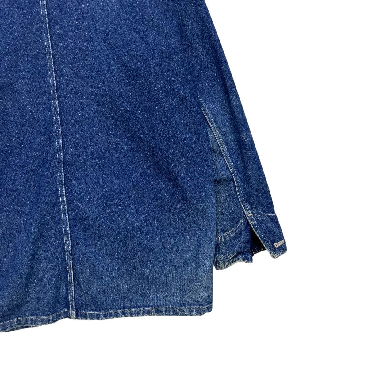 Blue Blue Japan × Indigo 💥Vintage Culture Medium Indigo Workwear Denim Jacket Size US M / EU 48-50 / 2 - 7 Thumbnail