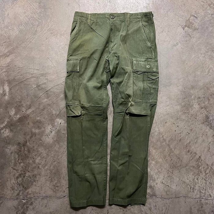 00'S US military genuine double knee ripstop military cargo pants LARGE-LONG men's w34 /eaa421664