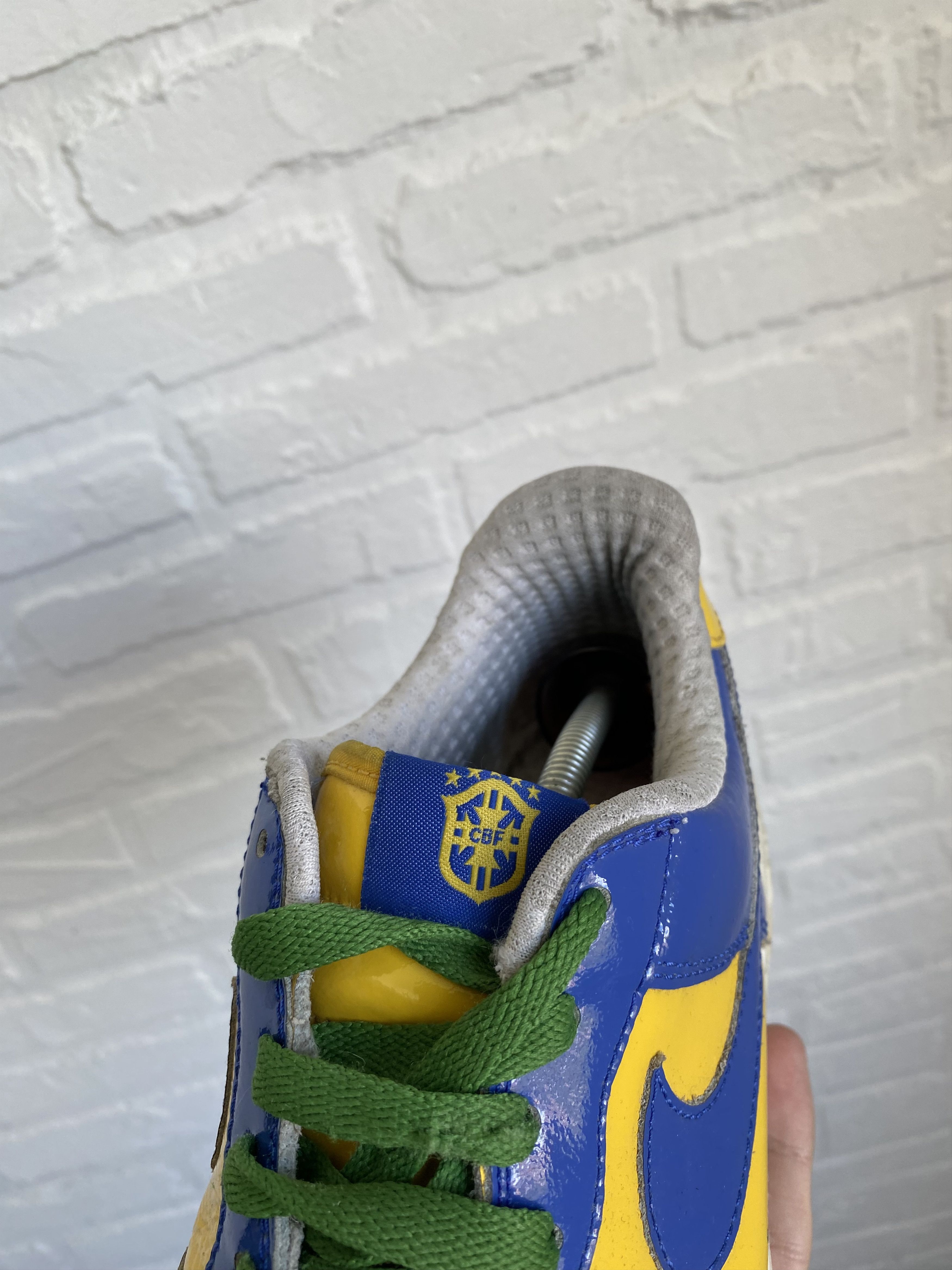 Nike Vintage Nike Air Force 1 Premium Brazil World Cup 2006 Size US 10 / EU 43 - 10 Thumbnail