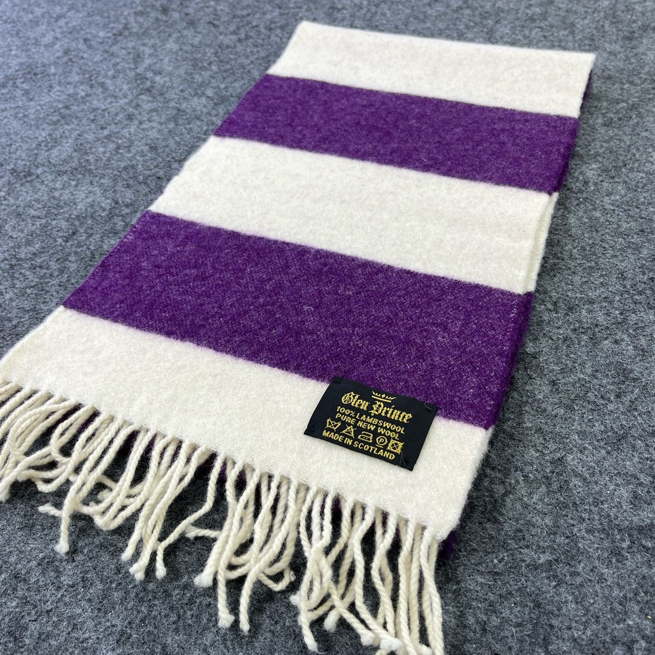 Vintage Glen Prince Scarf / Muffler / Neckwear T441 Size ONE SIZE - 6 Thumbnail