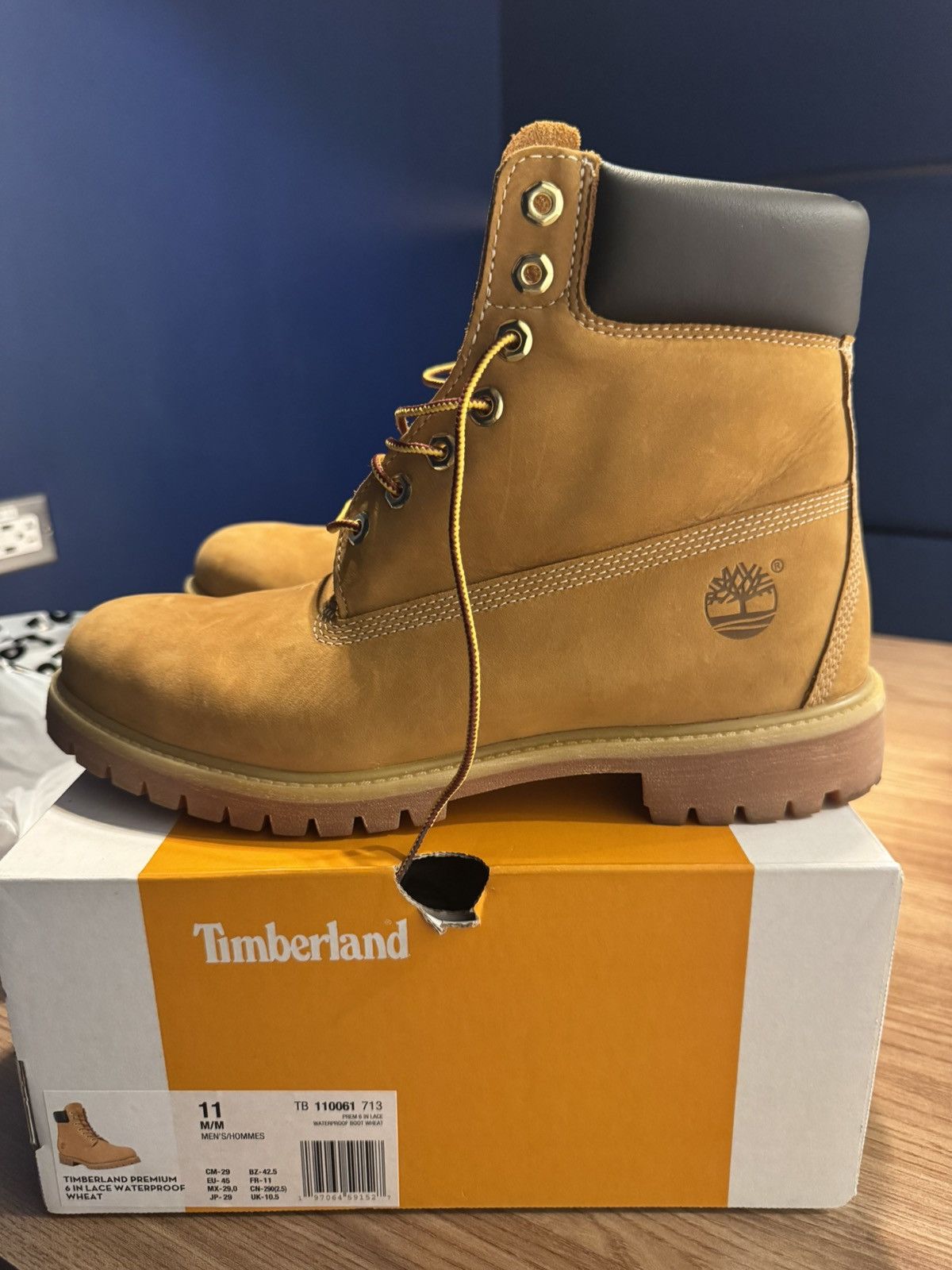 Timberland Timberland Premium 6-Inch Waterproof Boot Size US 11.5 / EU 44-45 - 2 Thumbnail