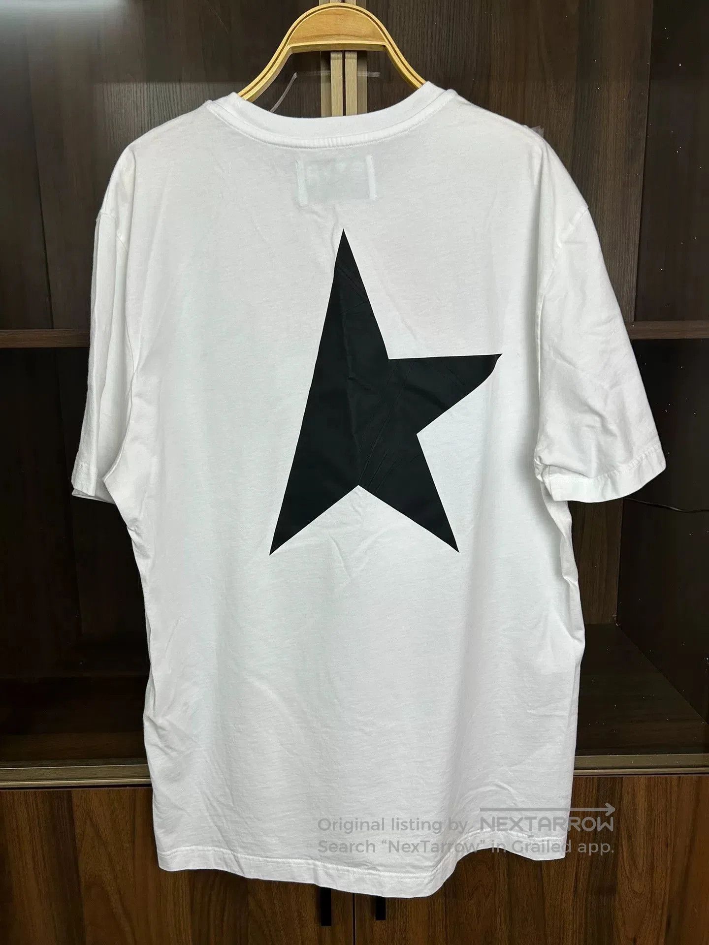 Golden Goose Golden Goose White Star Back T-shirt. Size US M / EU 48-50 / 2 - 6 Thumbnail