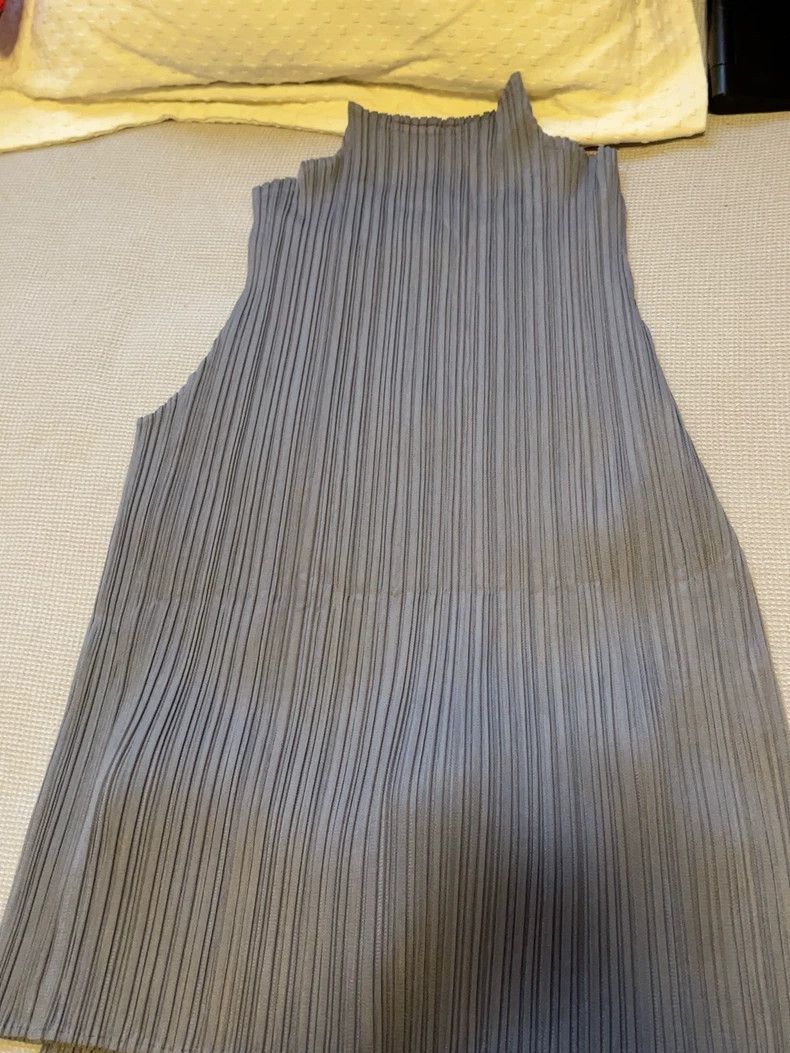 Issey Miyake issey miyake size:3 Grey pleated vest Size XXS / US 00 / IT 34 - 3 Thumbnail