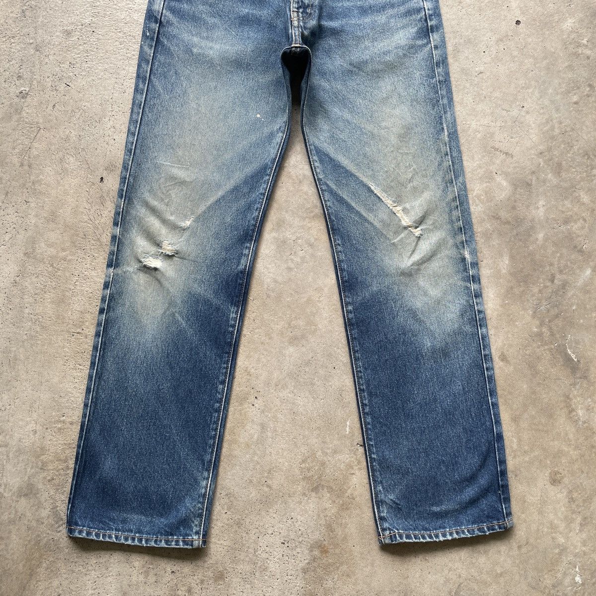 Japanese Brand W27💥 Vintage Japanese Mud Wash Denim Faded Jeans Pants Size US 27 - 4 Thumbnail