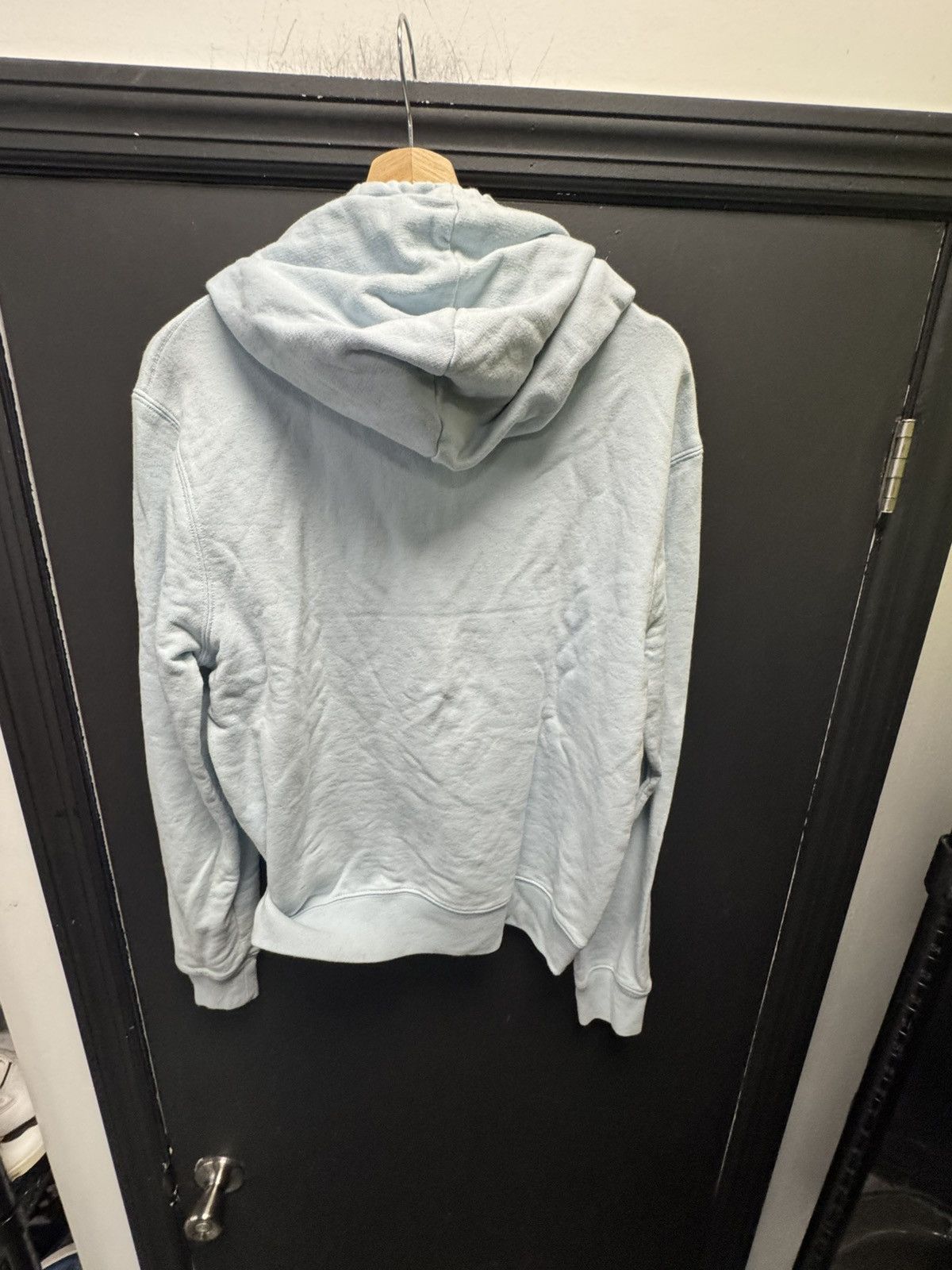 Lanvin Lanvin Embroidered Curb Hoodie Sky Blue Size US XS / EU 42 / 0 - 2 Thumbnail