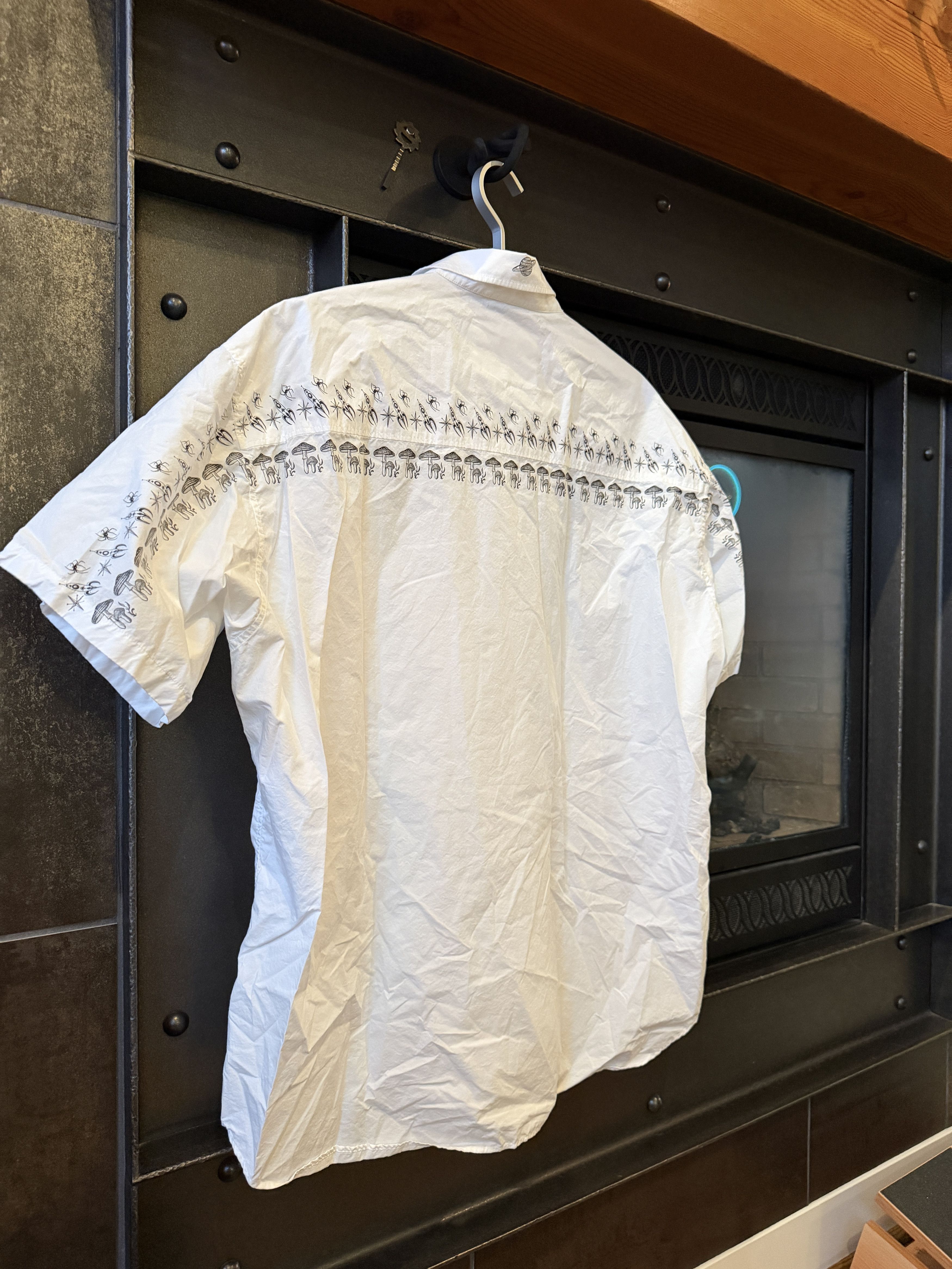 Neighborhood RARE!! NEIGHBORHOOD X DR. WOO Short sleeve button up XL Size US XL / EU 56 / 4 - 20 Thumbnail