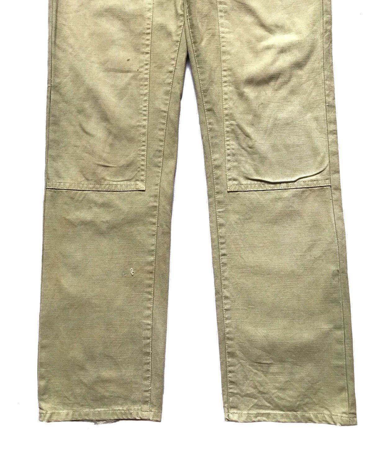 20471120 × Beauty Beast × Japanese Brand JAPANESE BRAND ROYAL BLUE DOUBLE KNEE STYLE TROUSER PANTS Size US 31 - 3 Thumbnail