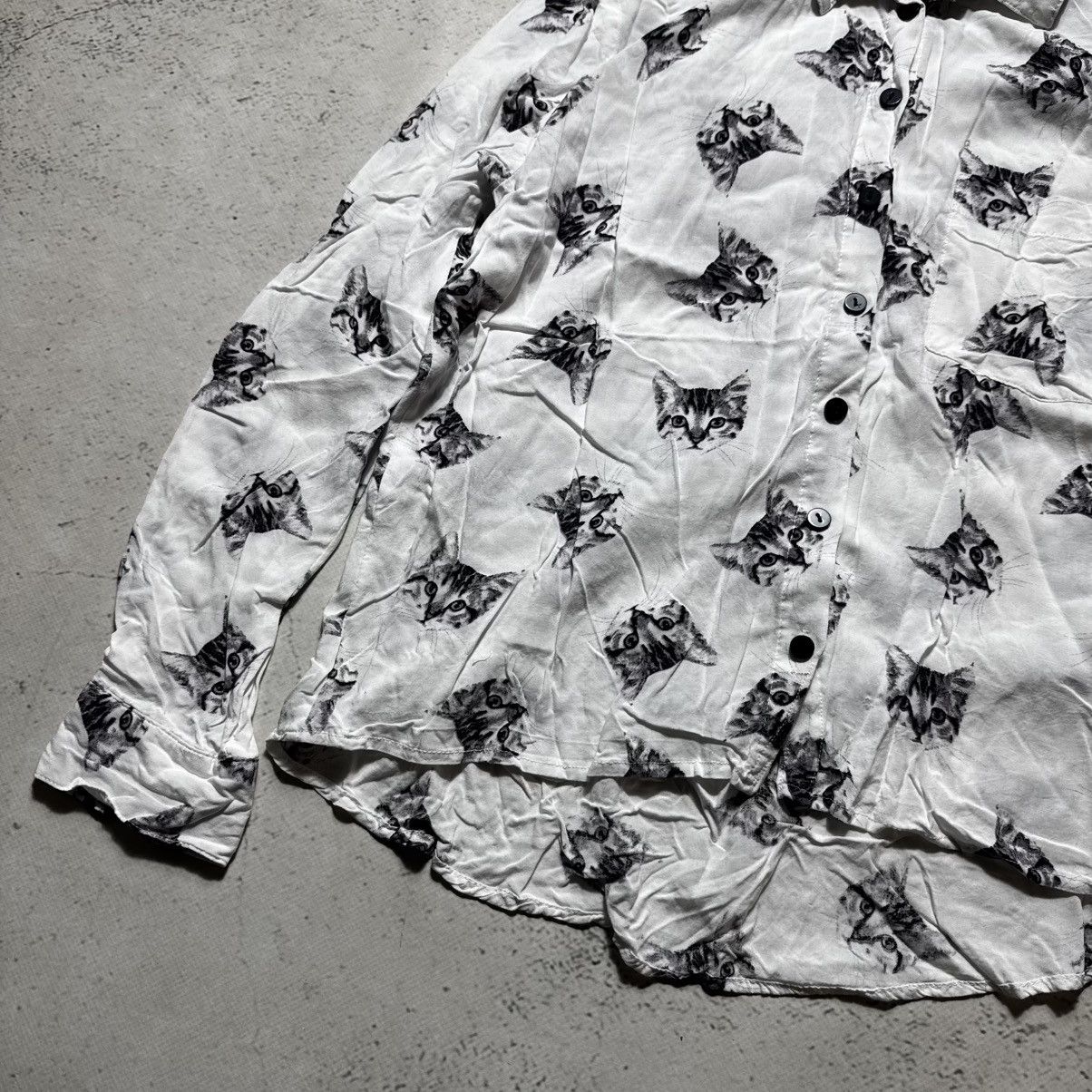 Hysteric Glamour hysteric glamour type shirt with kitties cute gothic punk Size M / US 6-8 / IT 42-44 - 3 Thumbnail