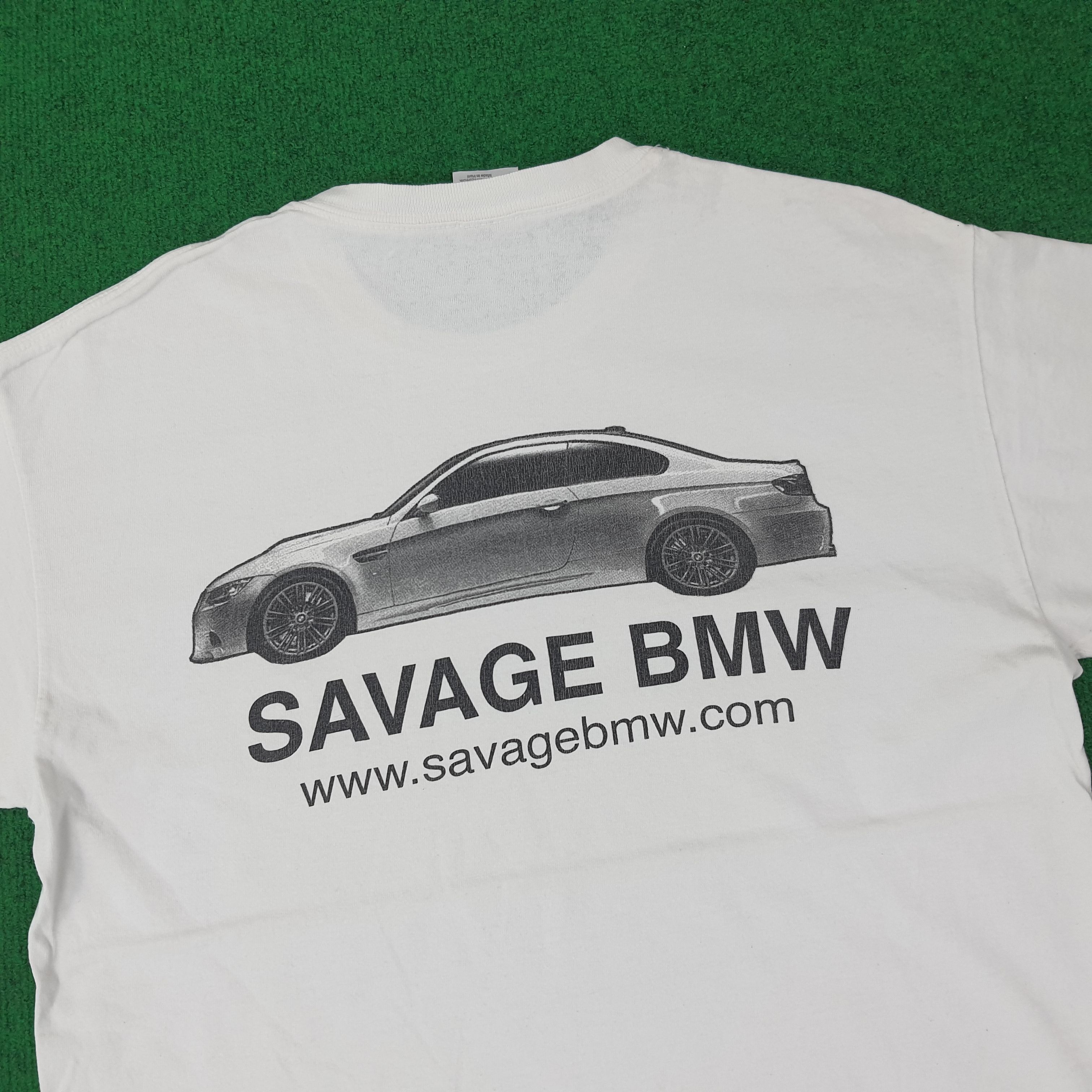 BMW Vintage Savage BMW Motorsports Tshirt C223N46 Size US M / EU 48-50 / 2 - 2 Thumbnail