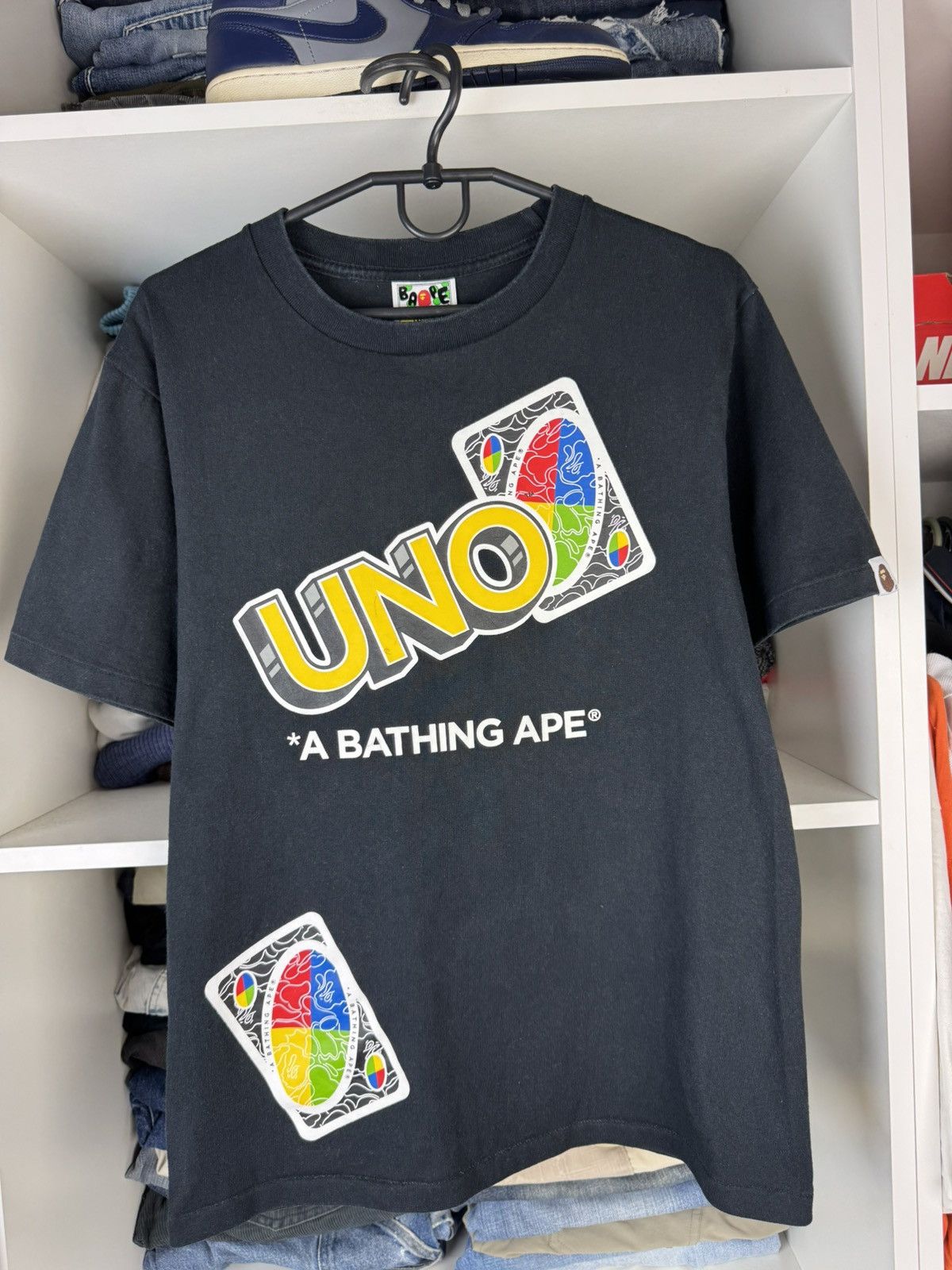 Bape Bape A Bathing Ape x UNO T-shirt Size US S / EU 44-46 / 1 - 1 Thumbnail